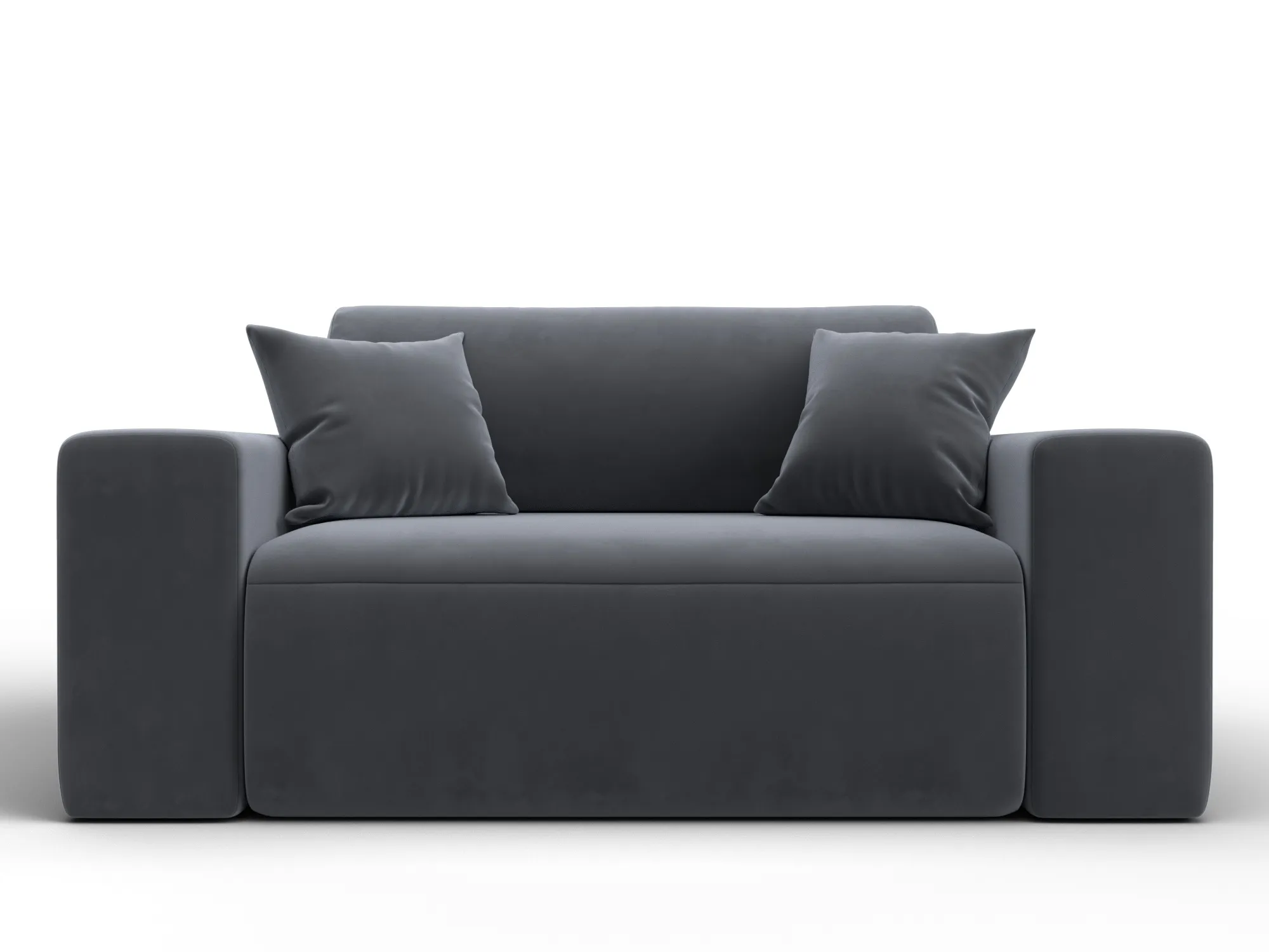 Кресло Лига-036 НПБ ( SEVEN 17 серый )