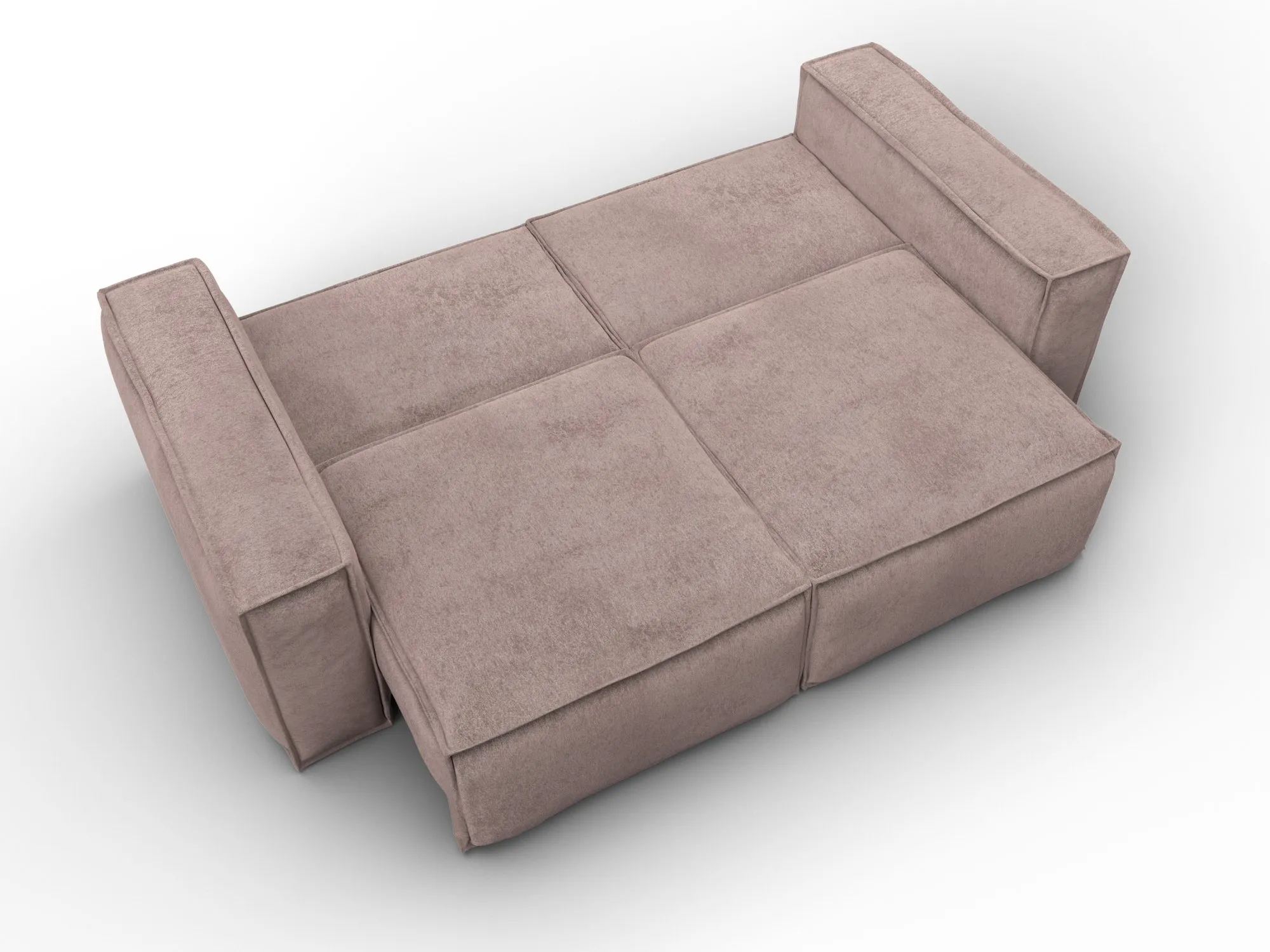 Диван прямой Лига-081 НПБ ( TOWER 05 бежевый )