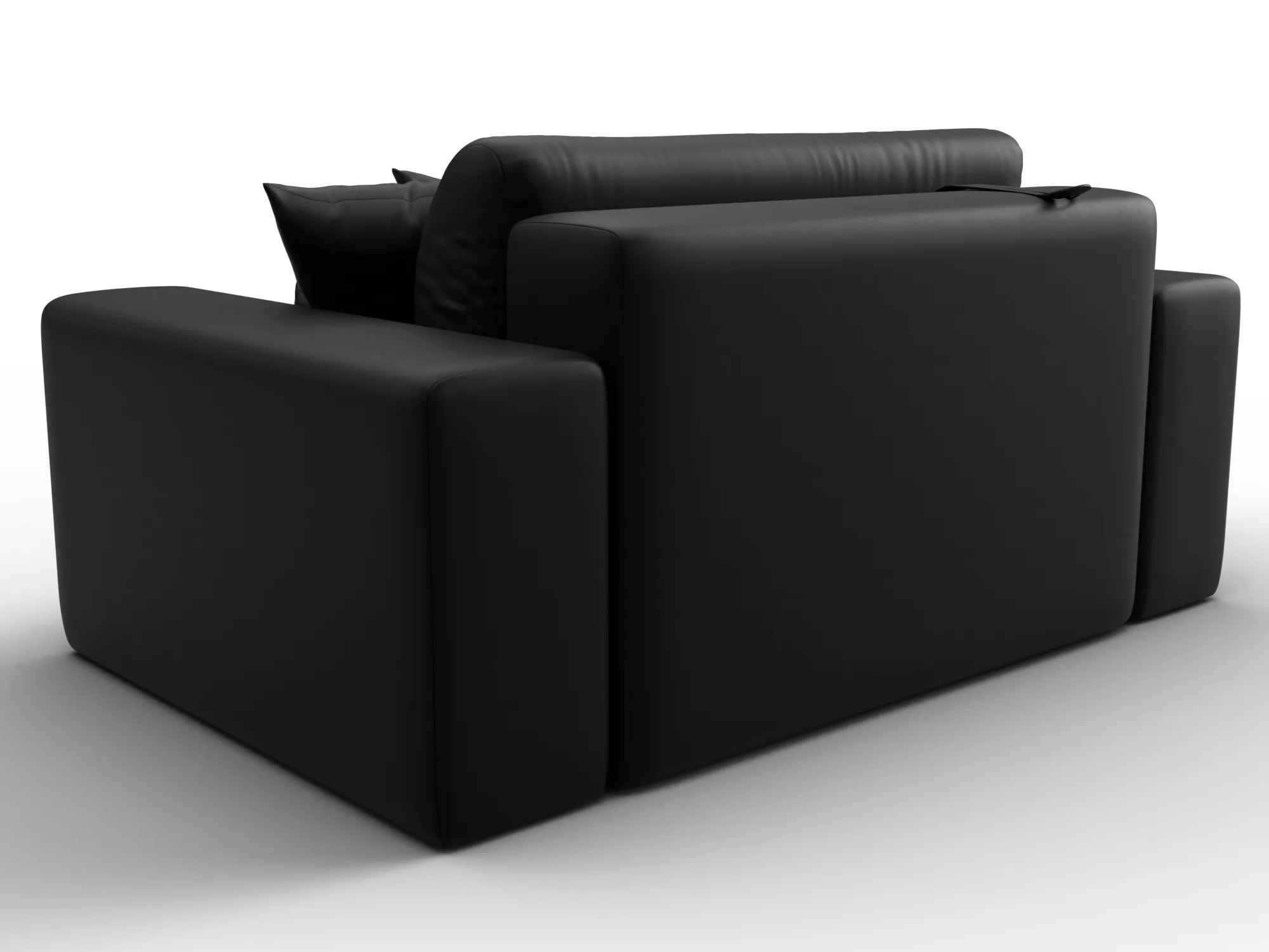 Кресло Лига-036 НПБ ( GRIFON 18 черный )