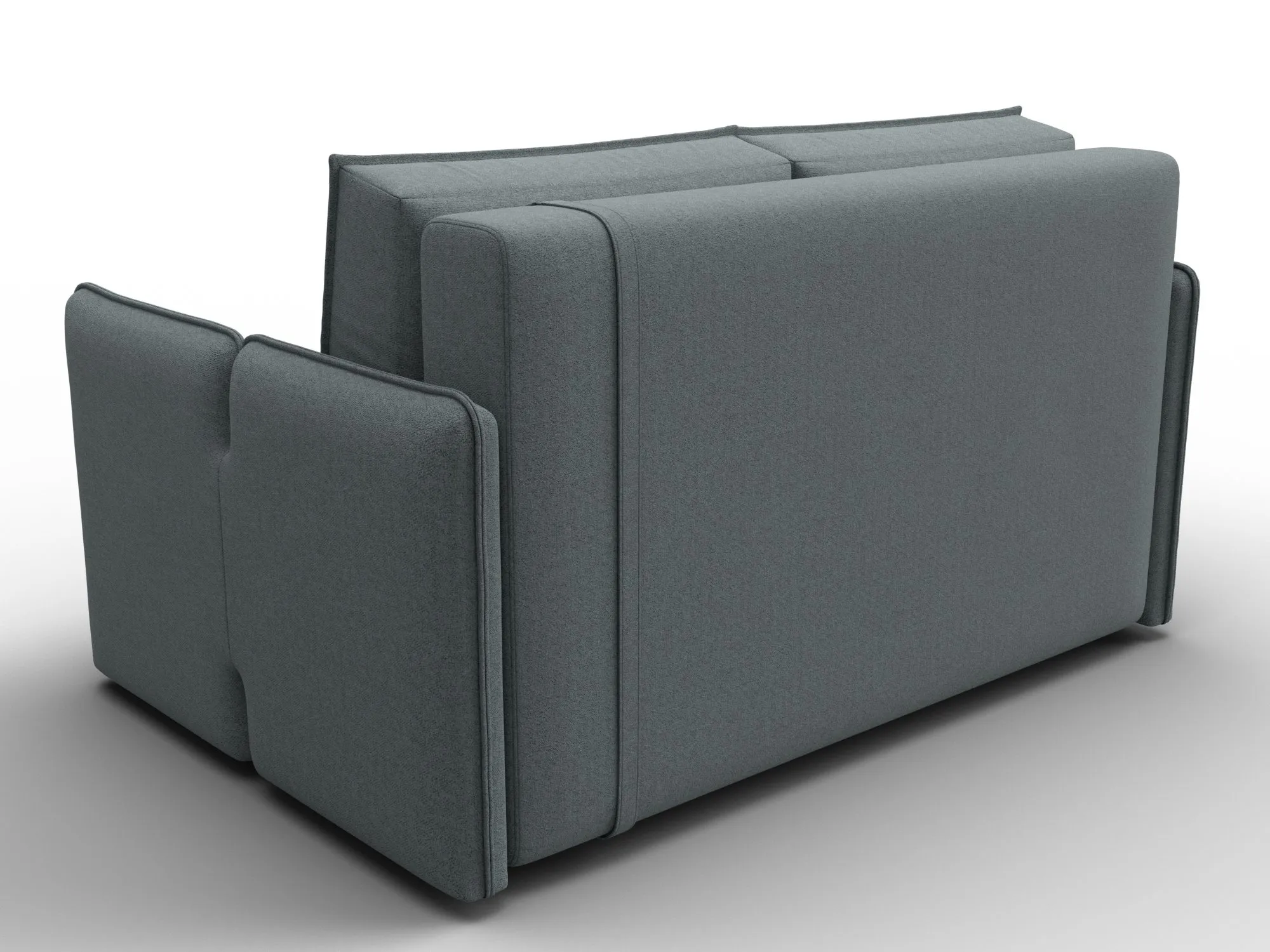 Диван прямой Лига-117 ( Амур 07 серый )