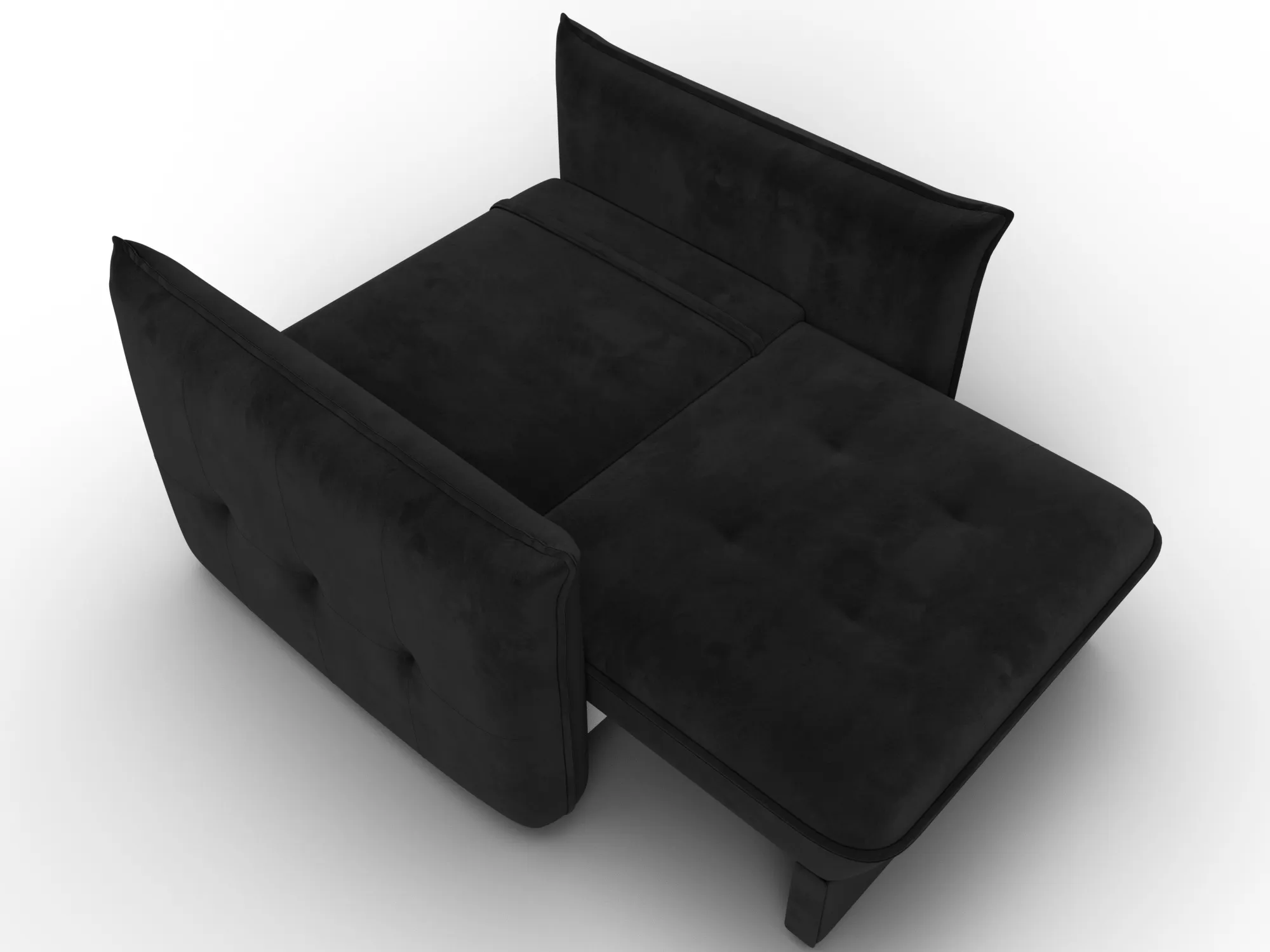 Кресло Лига-100 НПБ ( SEVEN 35 черный )