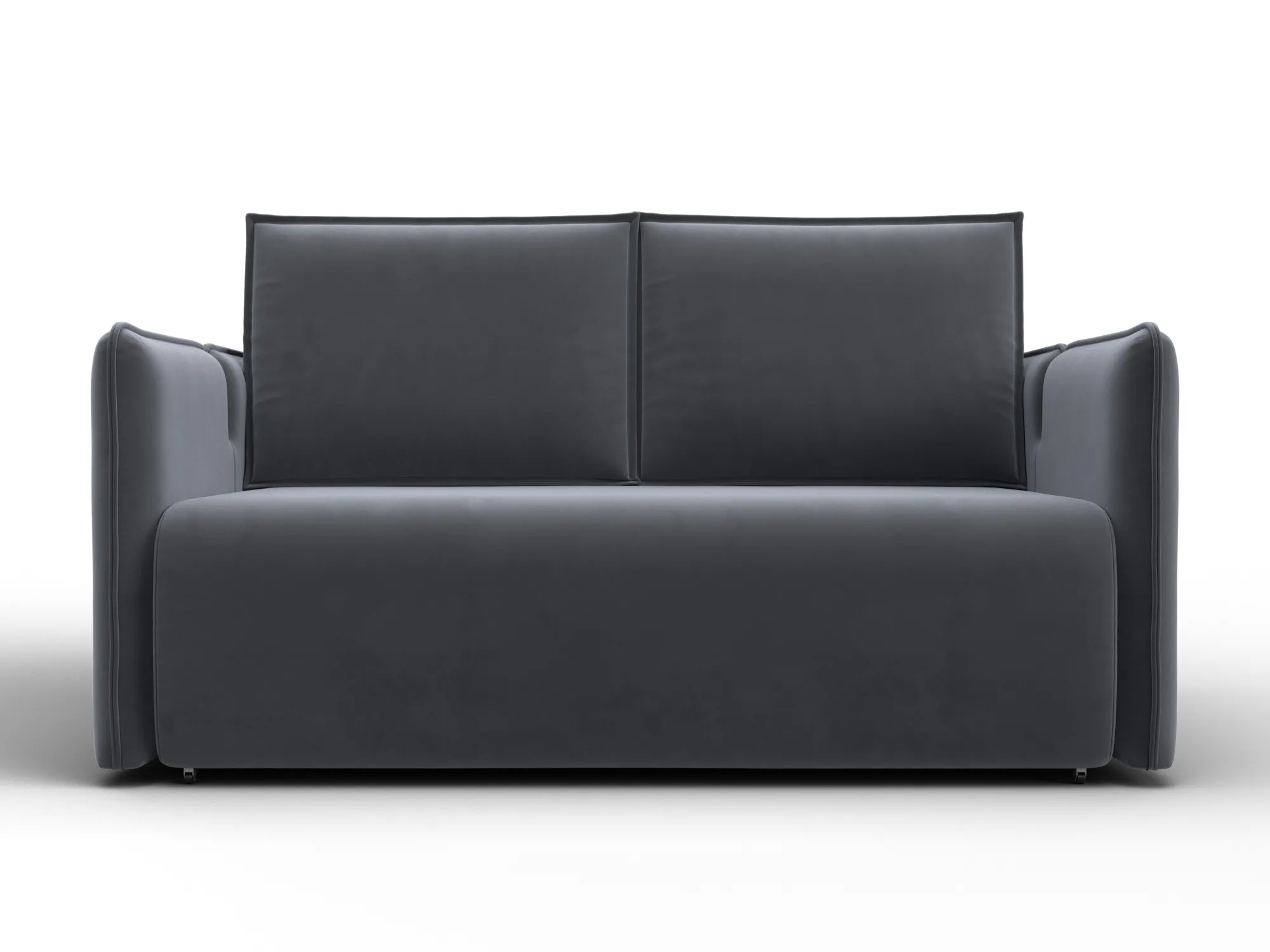 Диван прямой Лига-117 ( SEVEN 17 серый )