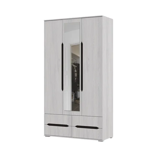 Шкаф 3х створчатый Валенсия ШК 013 дуб анкор светлый