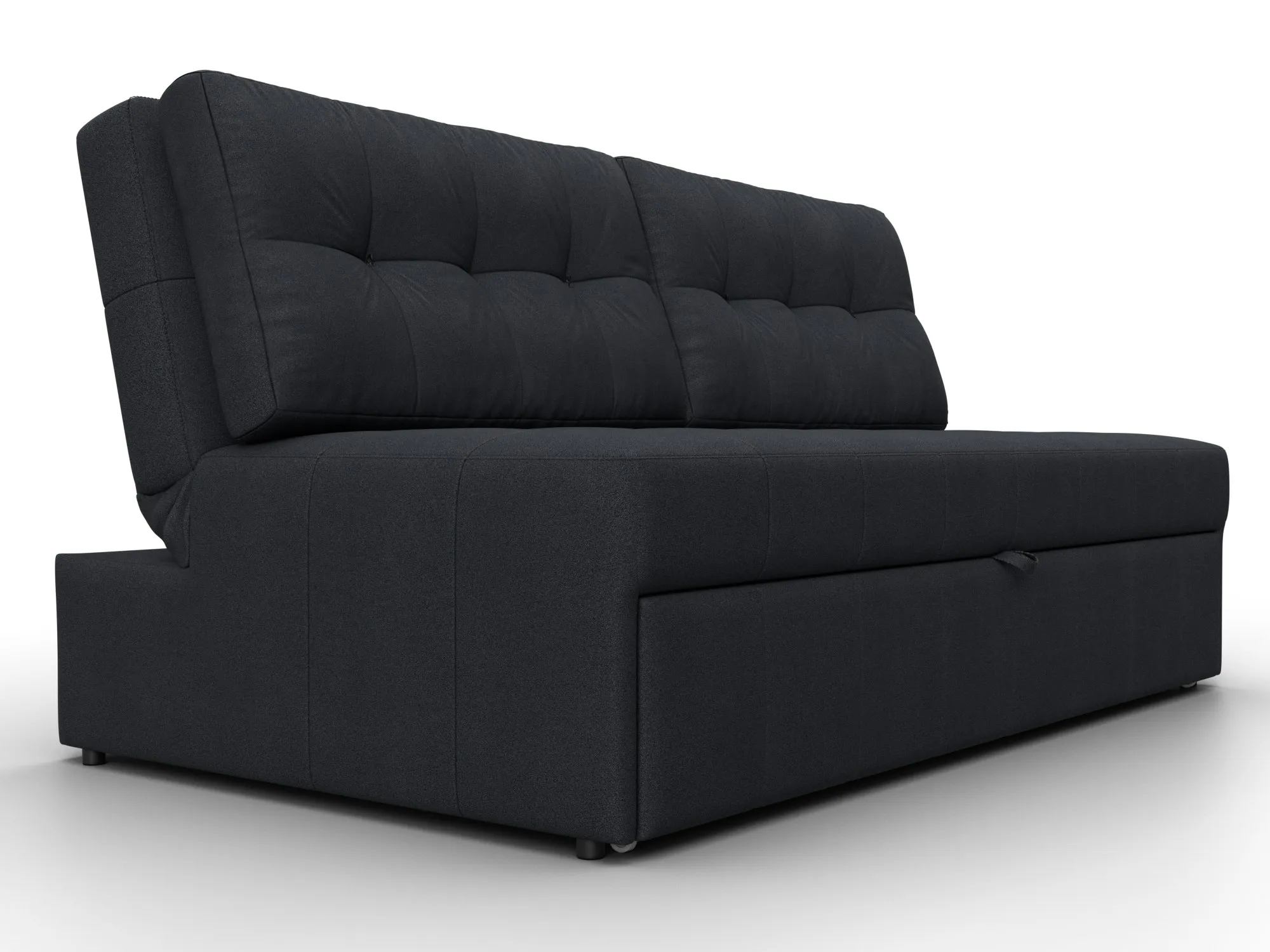 Диван прямой Лига-107 (160) ( JOLY 16 темно-серый )