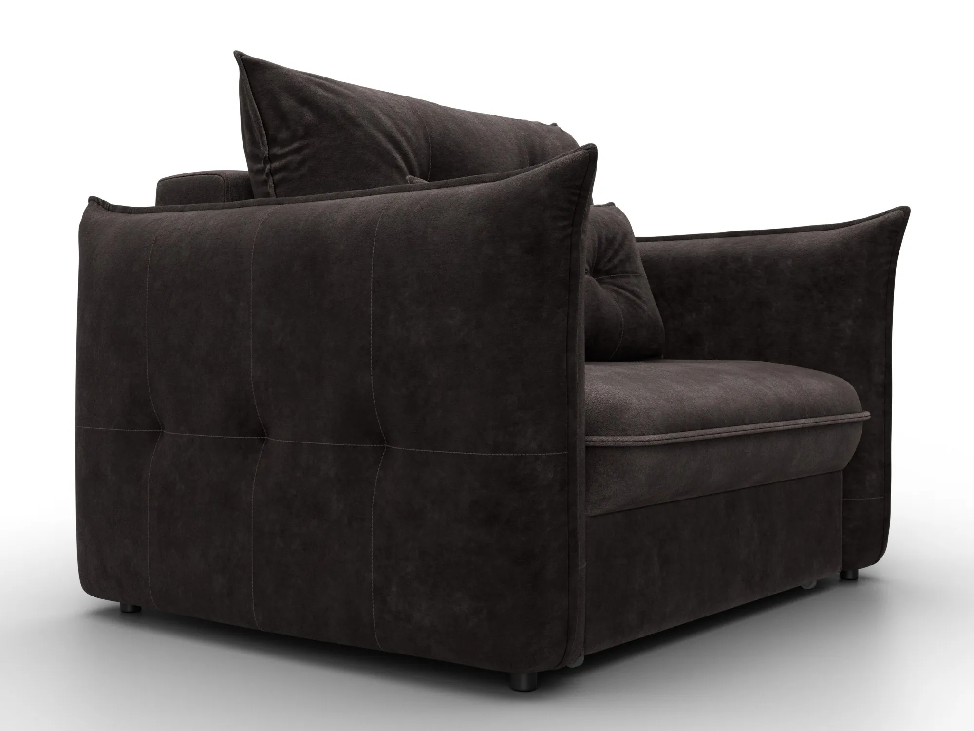 Кресло Лига-100 НПБ ( BRUT 17 коричневый )