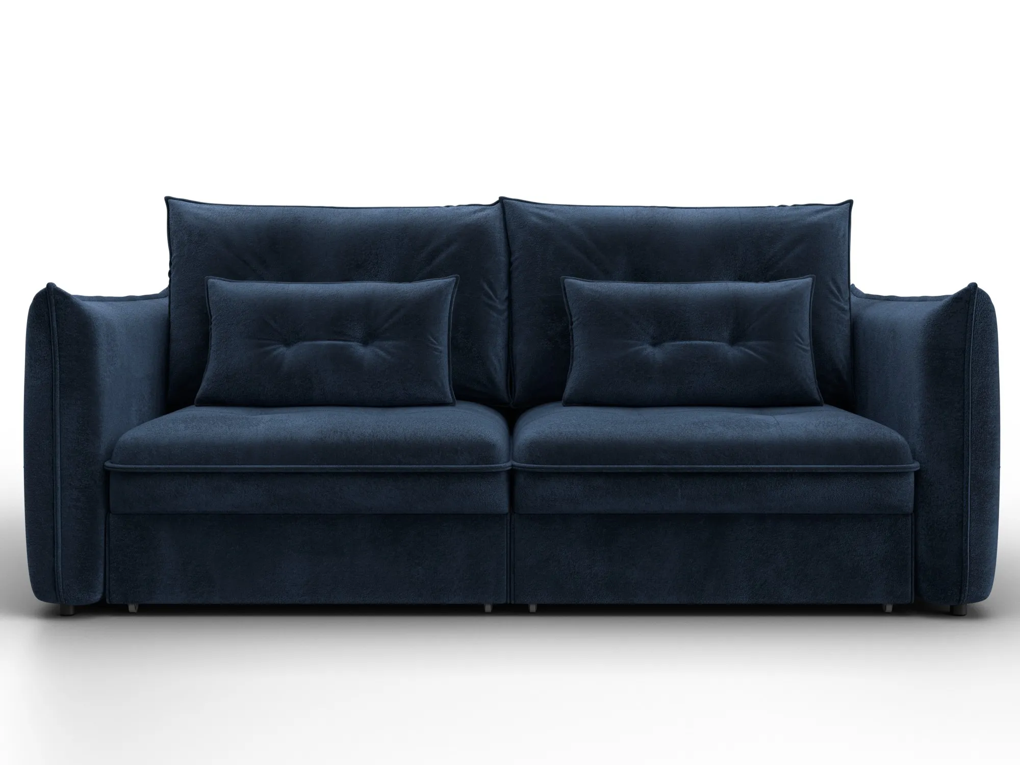 Диван прямой Лига-100 НПБ ( TOWER 13 синий )