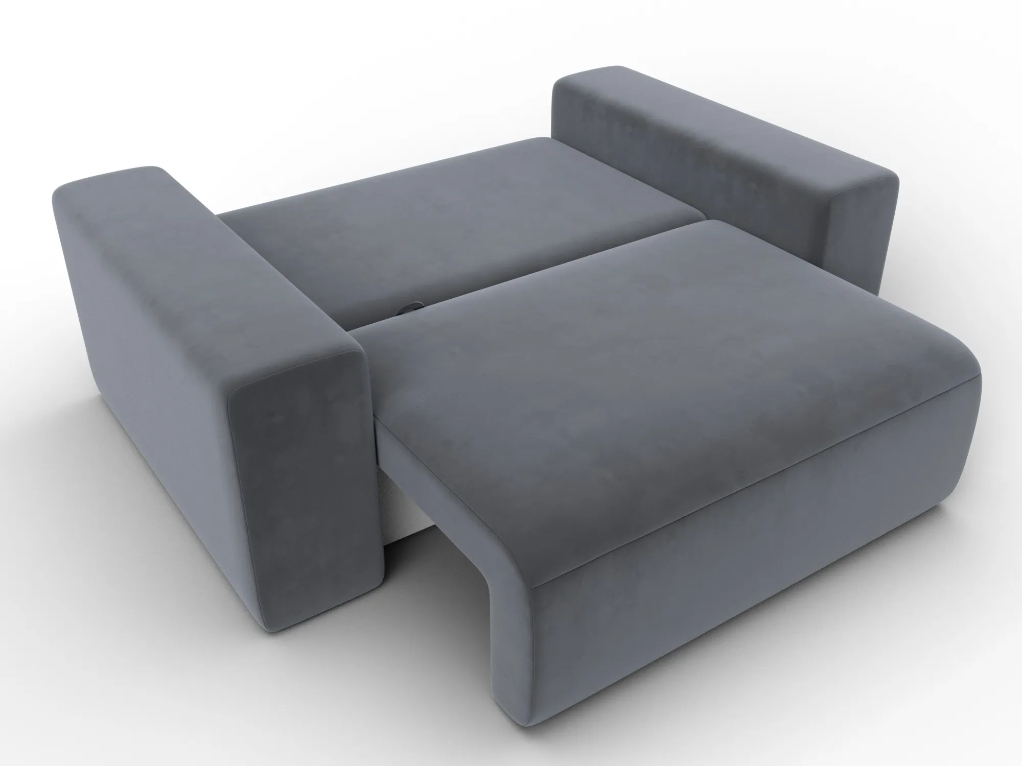 Кресло Лига-036 НПБ ( SEVEN 17 серый )