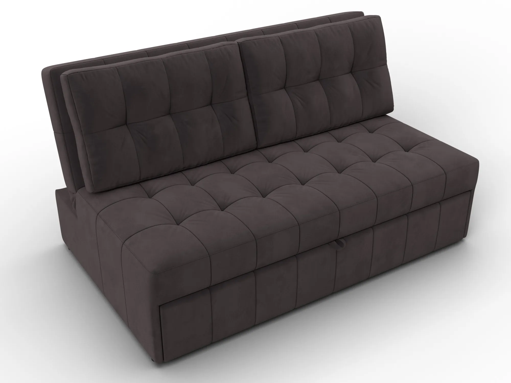 Диван прямой Лига-107 (140) ( SEVEN 727 коричневый )