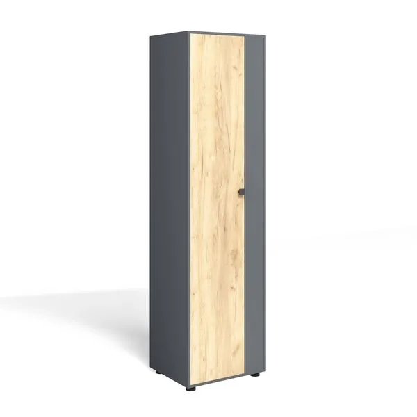 Шкаф Мини-Лайт МЛ-2 Дуб крафт золотой/графит