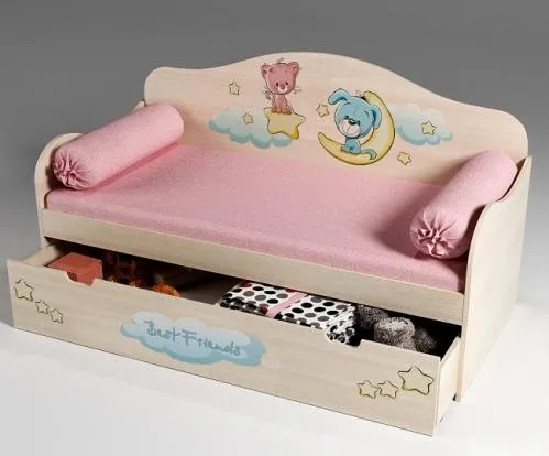 Кровать для малышей Лучшие друзья 40006