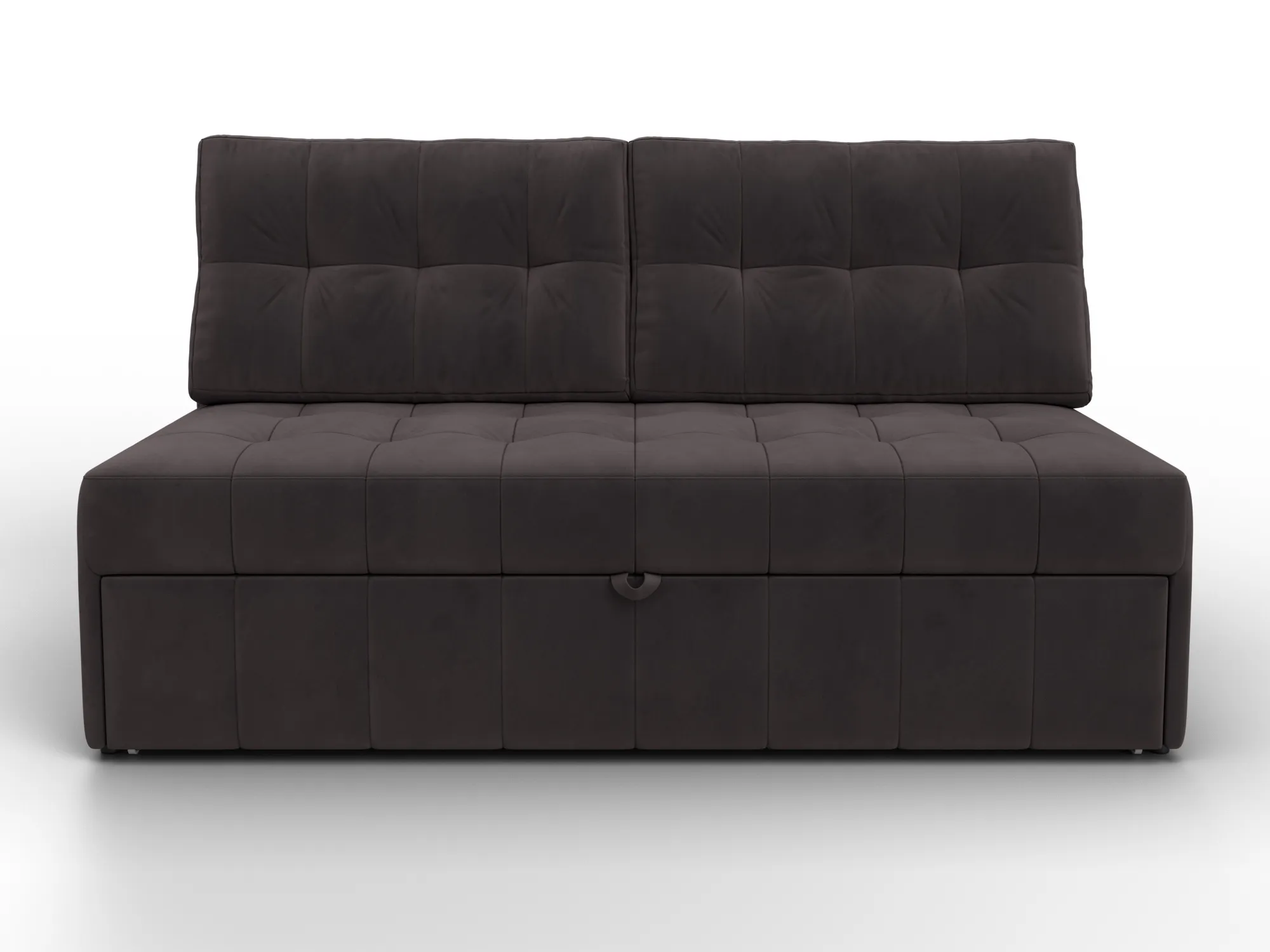 Диван прямой Лига-107 (140) ( SEVEN 727 коричневый )