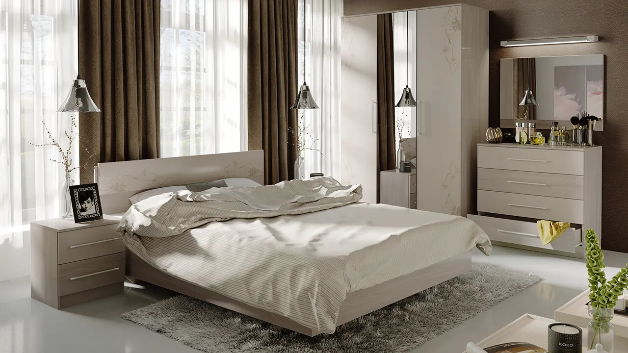 Спальный гарнитур «Мишель» №1