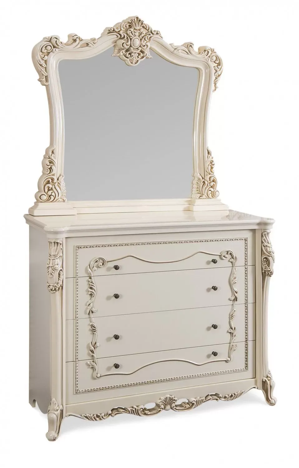 Комод Джоконда крем глянец 