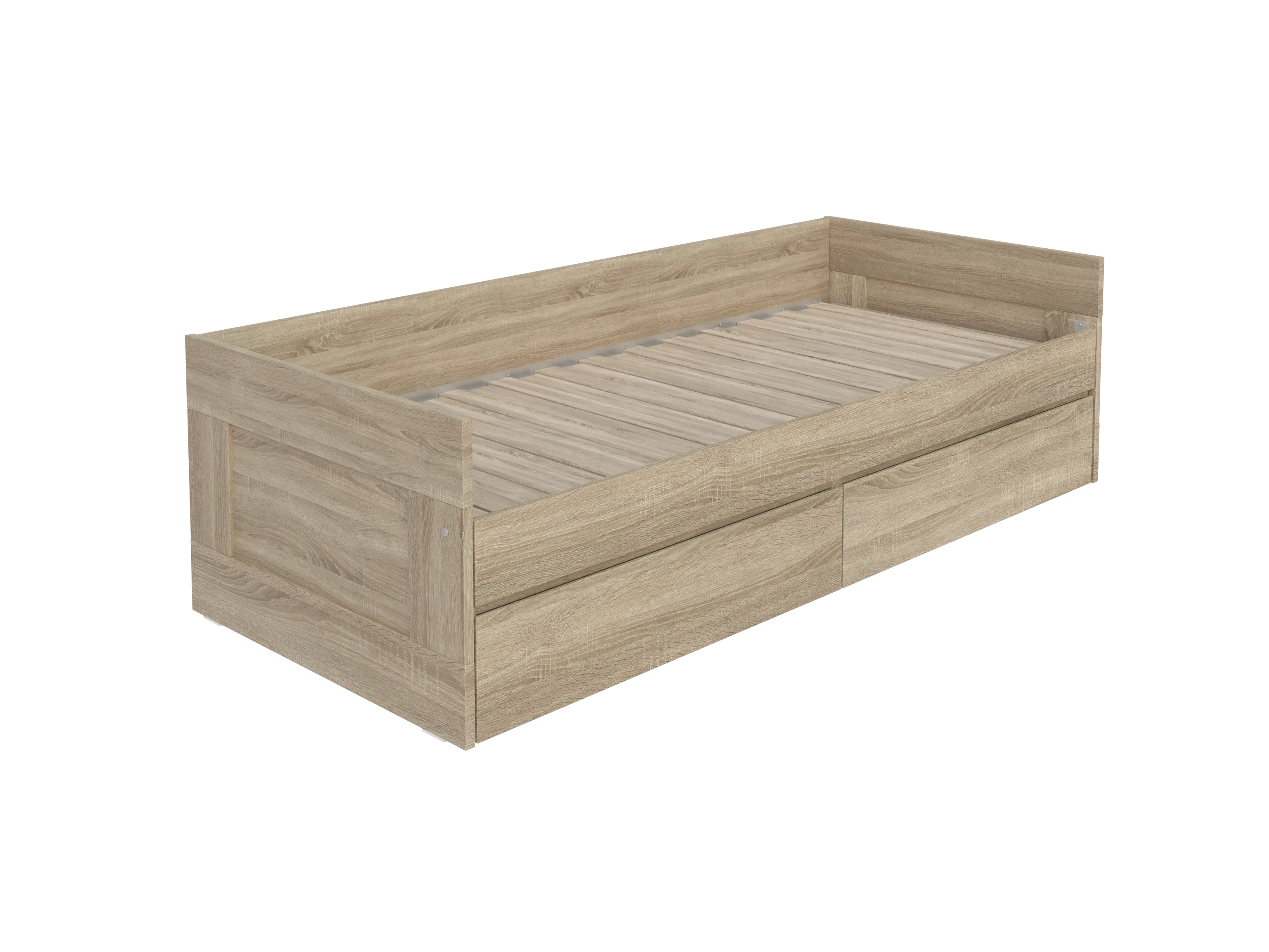 Кровать-кушетка раздвижная Сириус NEW 90*200 сонома