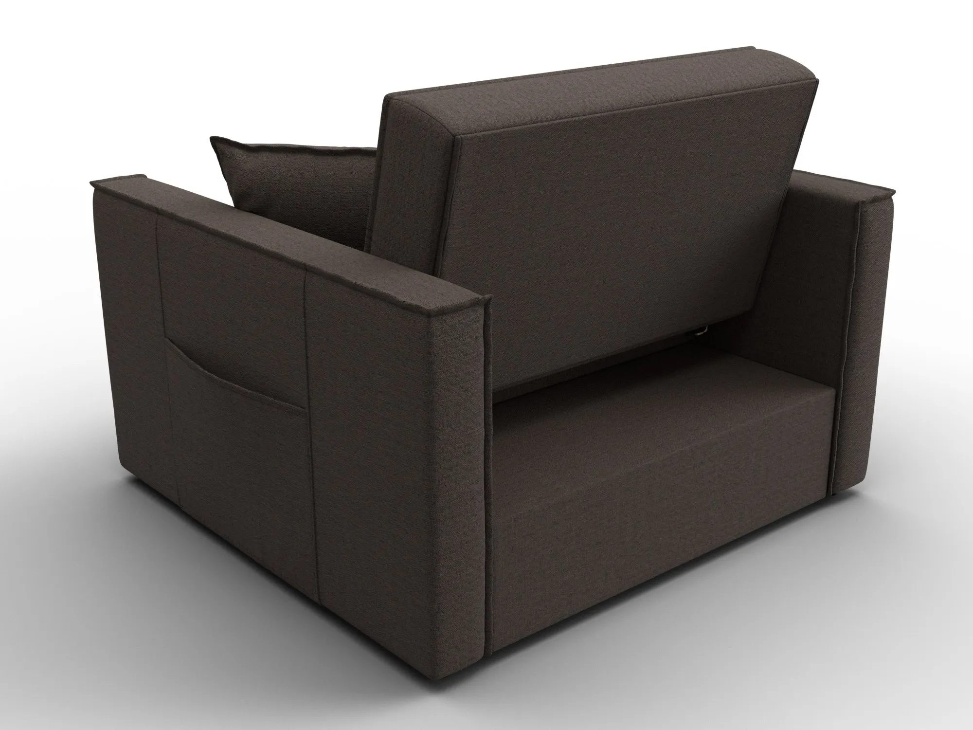 Кресло-кровать Лига-104 (80) ( Амур 05 коричневый )