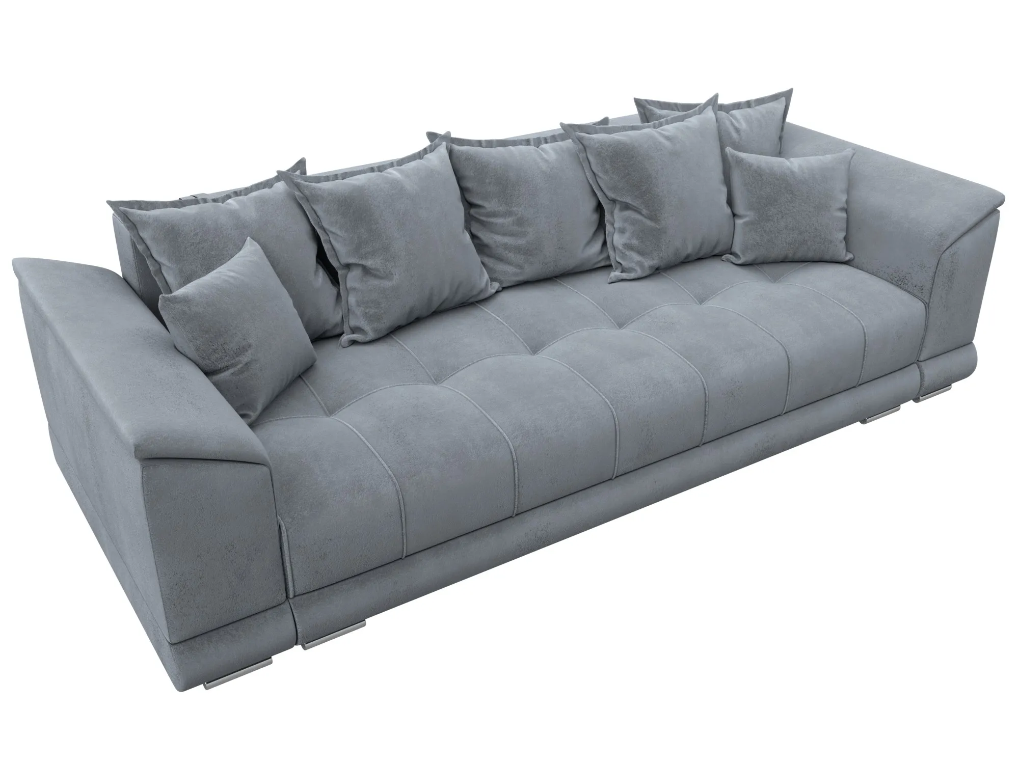 Диван прямой НордСтар НПБ ( TOWER 10 серый )