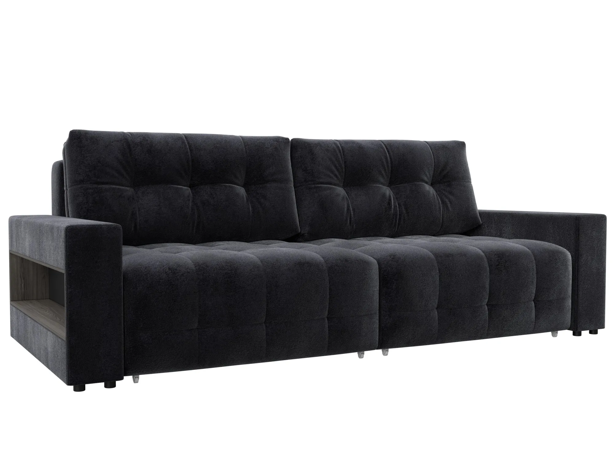 Диван прямой с полками Лига-053 НПБ