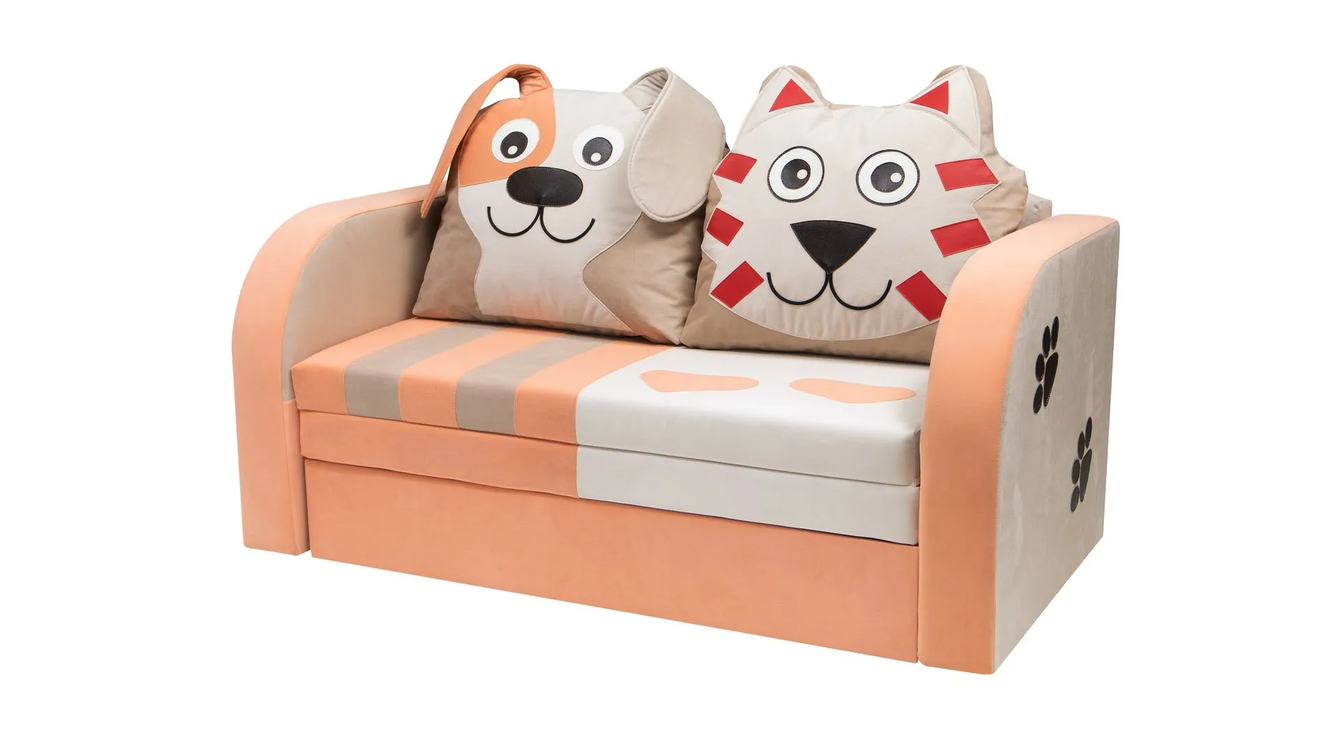 Детский диван Кот и Пес