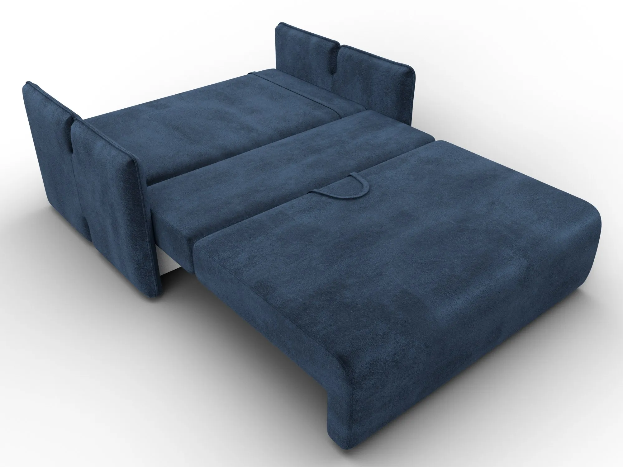 Диван прямой Лига-117 ( TOWER 13 синий )