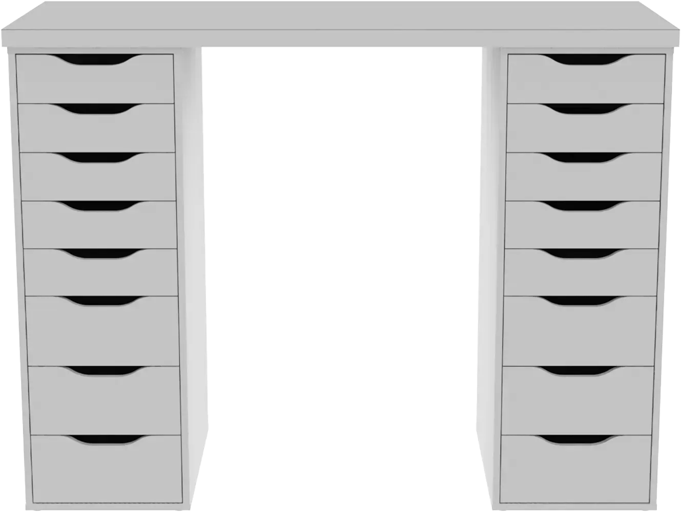 Стол письменный Ингар 2/88  белый
