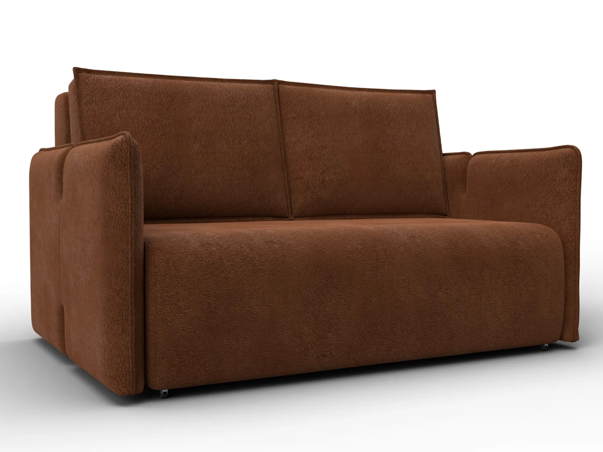 Диван прямой Лига-117 ( LAIM 14 терракотовый )