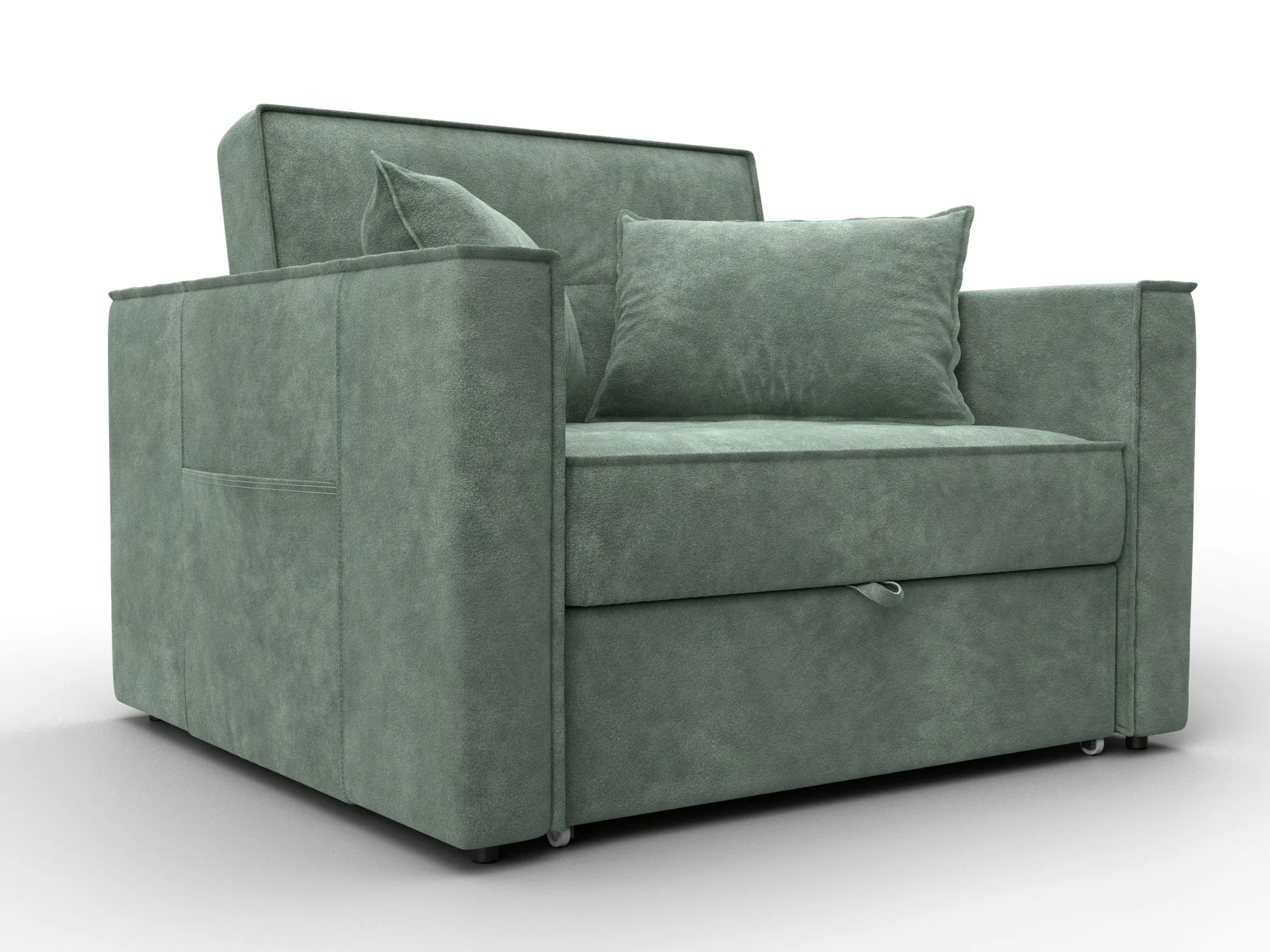 Кресло-кровать Лига-104 (80) ( BRUT 08 зеленый )