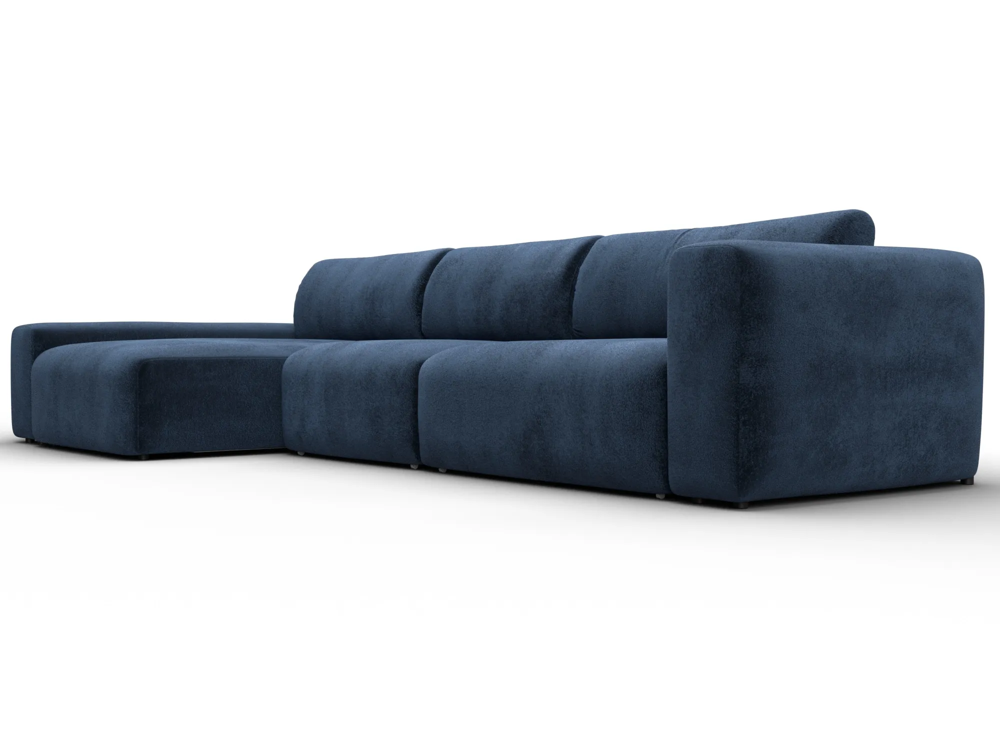 Диван угловой Лига-066 НПБ Лонг угол левый ( TOWER 13 синий )