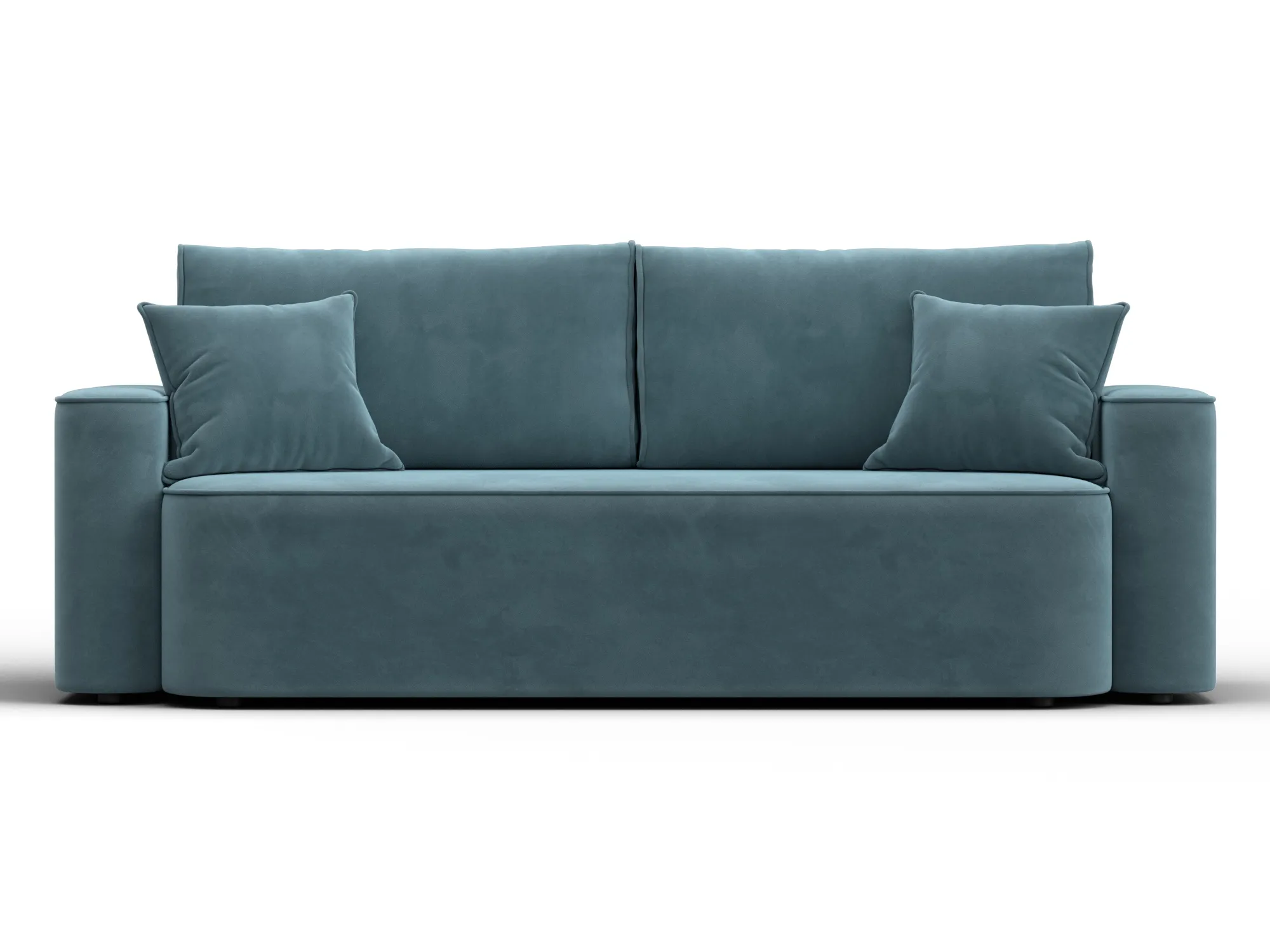 Диван прямой Лига-118 НПБ ( SEVEN 113 бирюзовый )