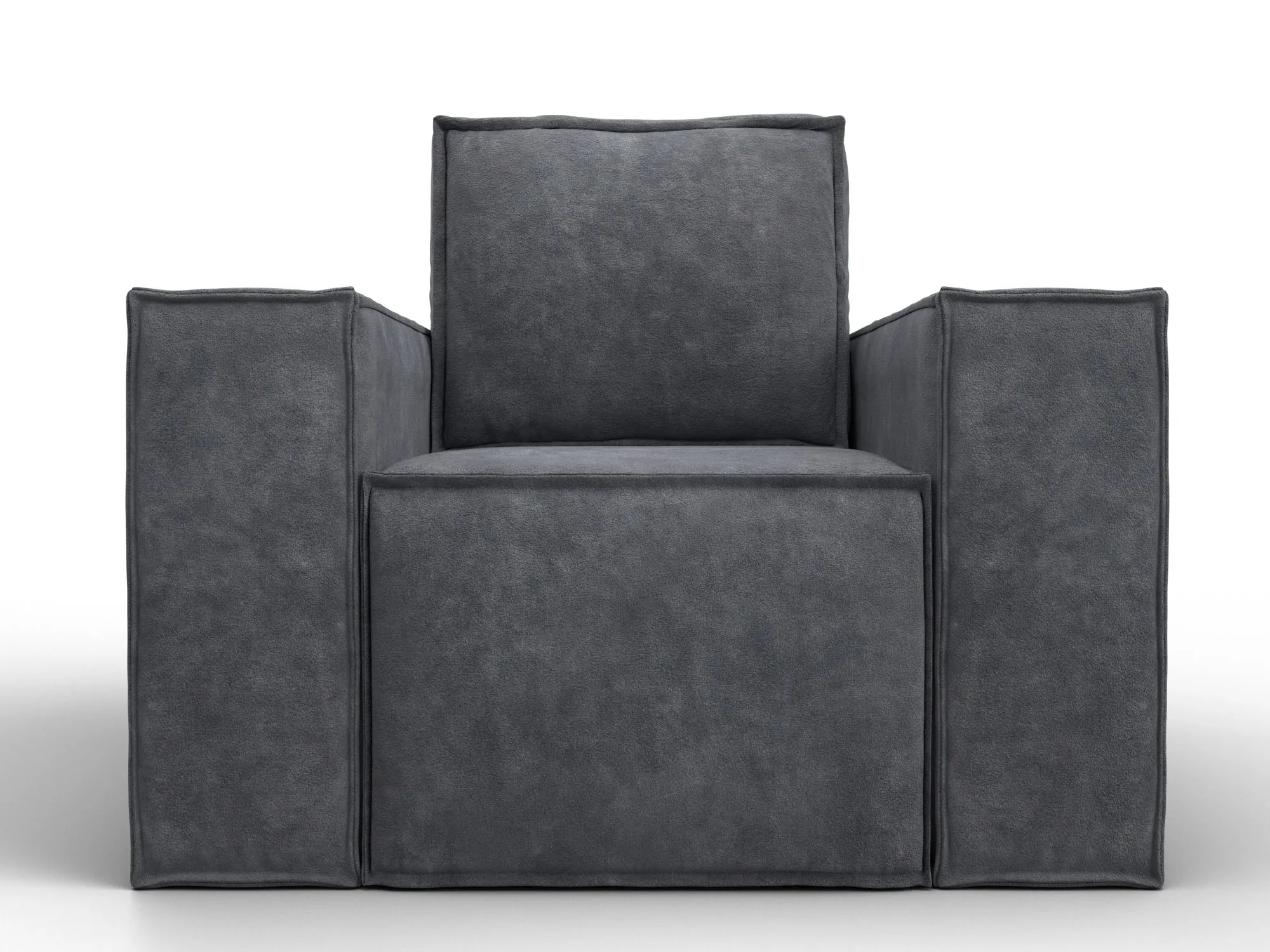 Кресло Лига-081 НПБ ( BRUT 16 темно-серый )