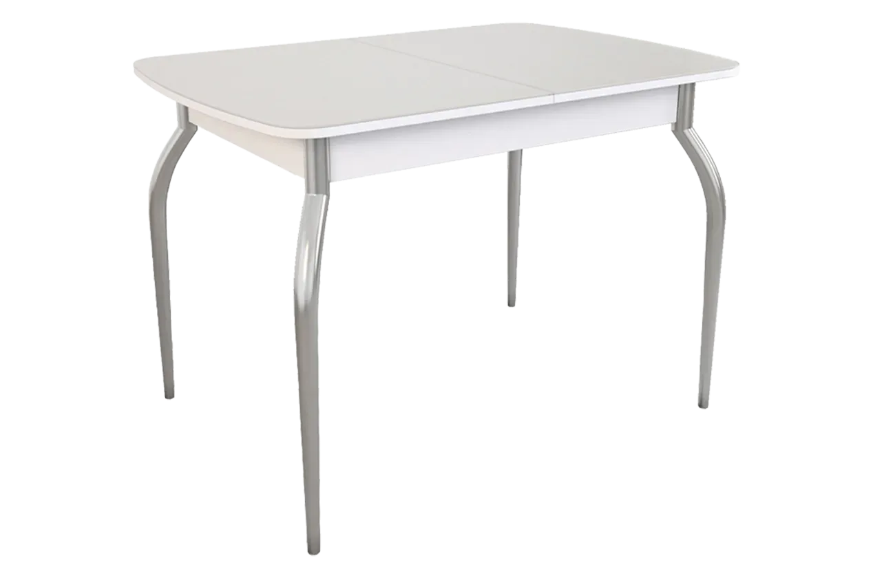 Стол обеденный раздвижной Танго белый
