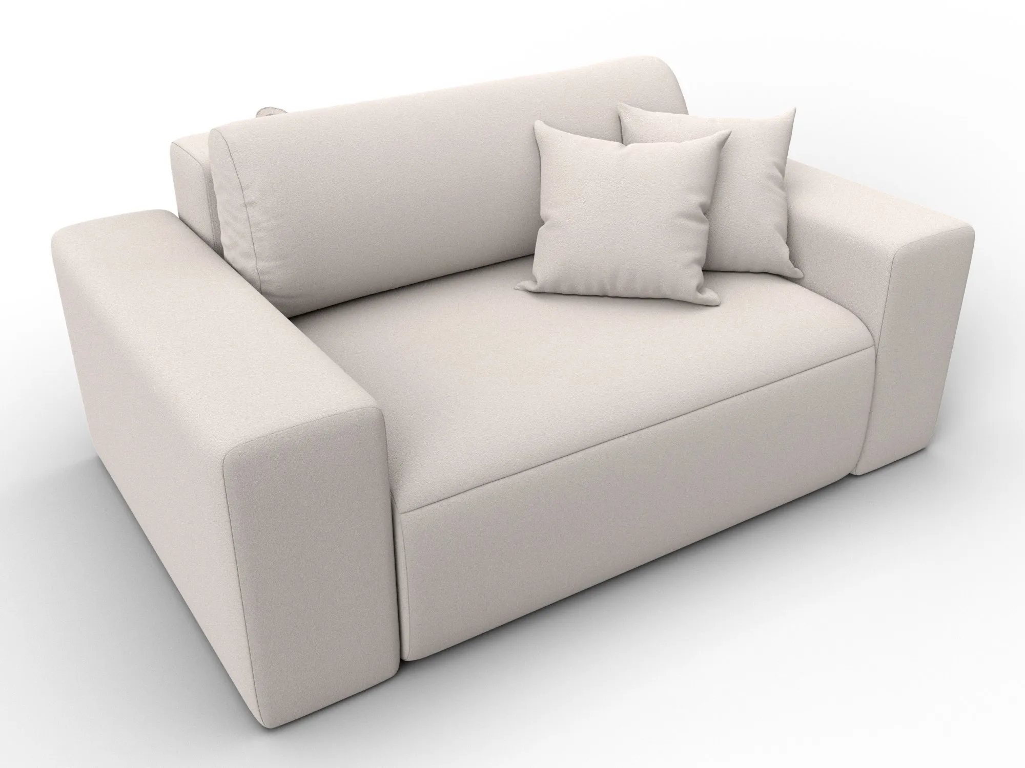 Кресло Лига-036 НПБ ( JOLY 05 бежевый )