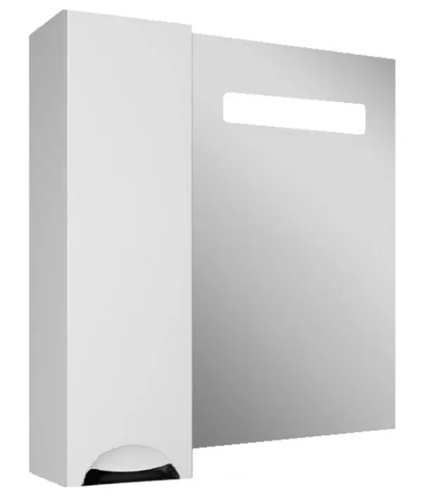 Шкаф-зеркало Грация 65 левый/правый с подсветкой LED Домино