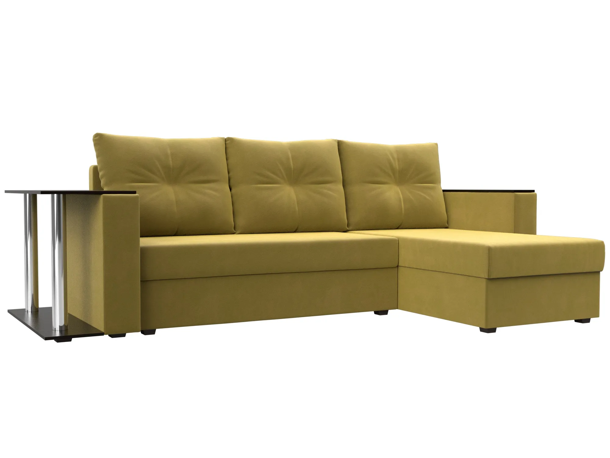 Диван угловой Атланта со столом правый угол