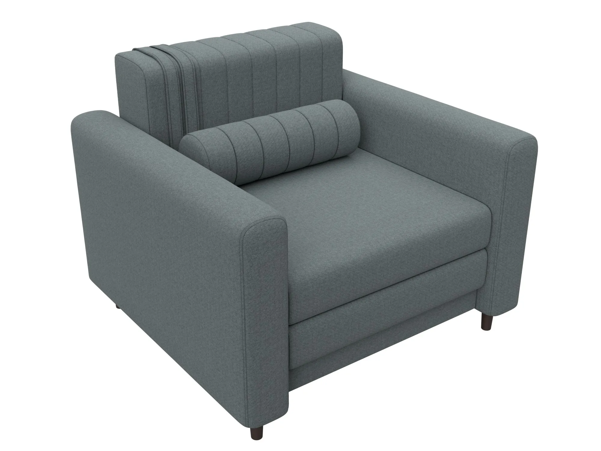 Кресло Лига-070 ( Амур 07 серый )