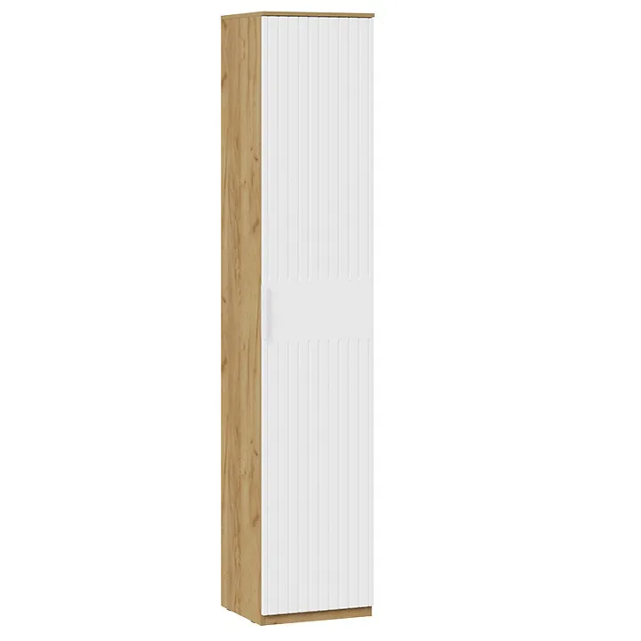 Шкаф для белья Хилтон  Исп. 2 - 303.002.000 Белый матовый