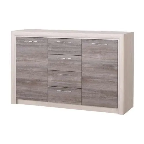 Комод Октава 2С4Я (дуб клабхаус серый)