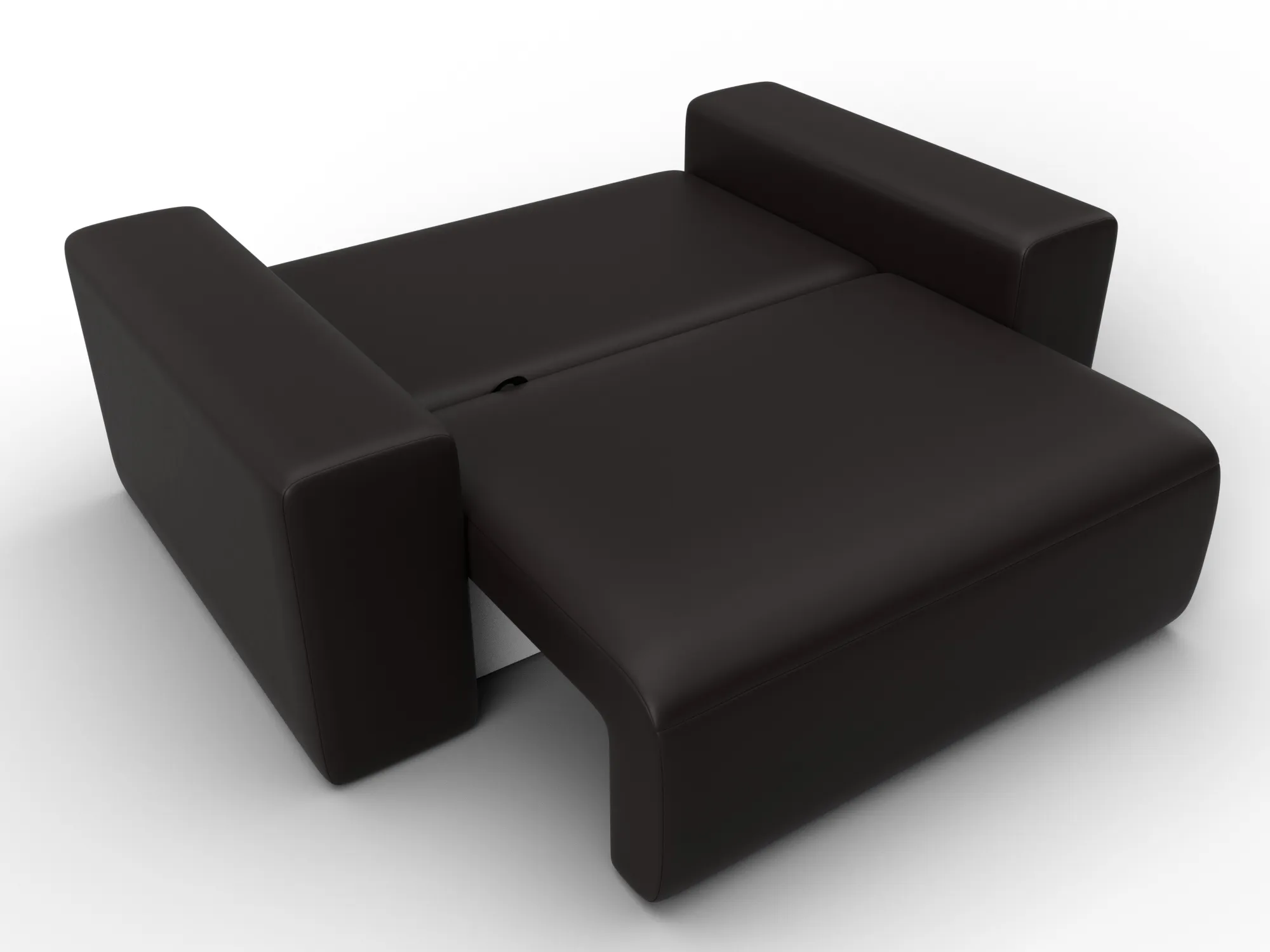 Кресло Лига-036 НПБ ( GRIFON 12 коричневый )