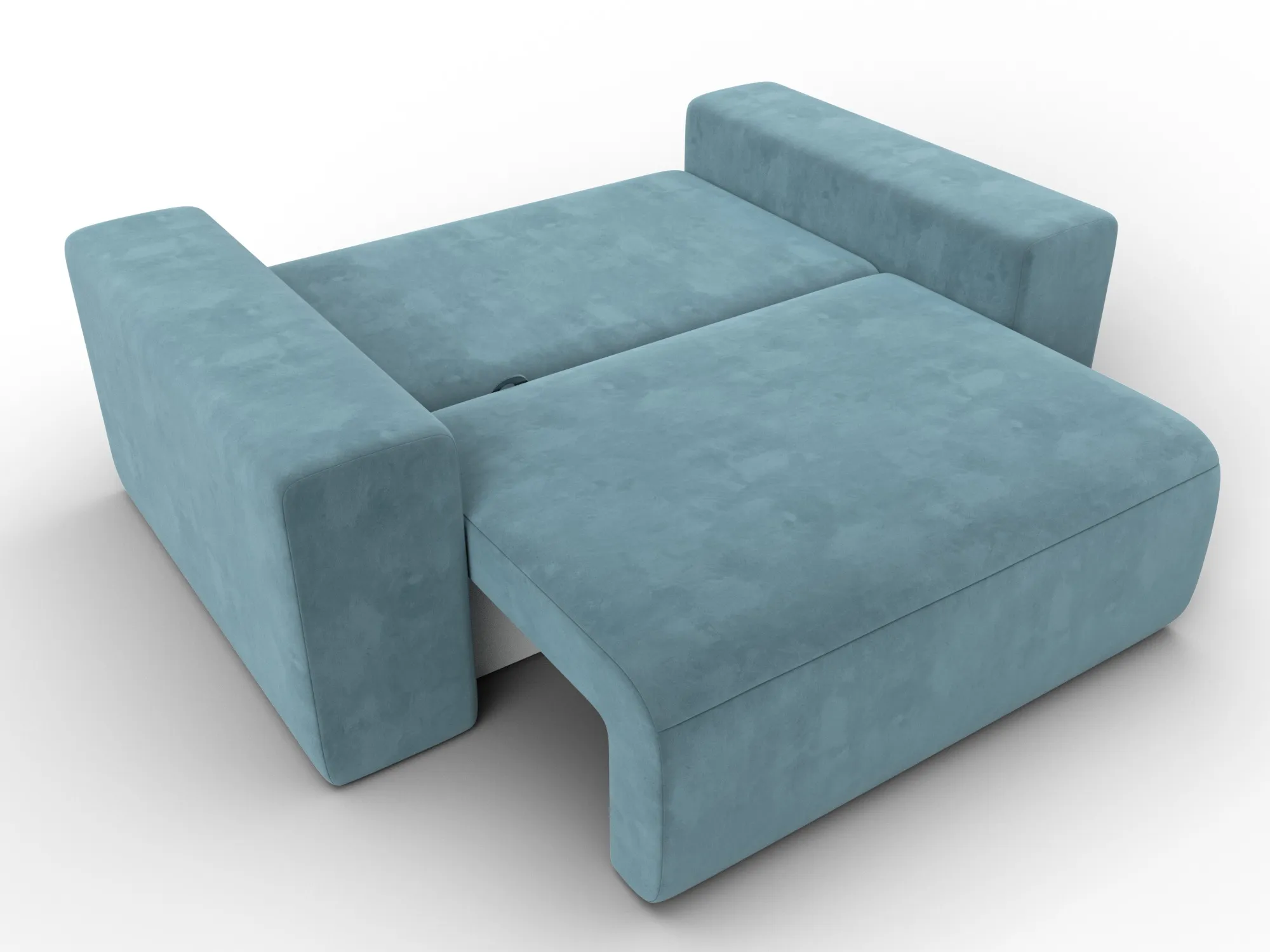 Кресло Лига-036 НПБ ( SEVEN 113 бирюзовый )