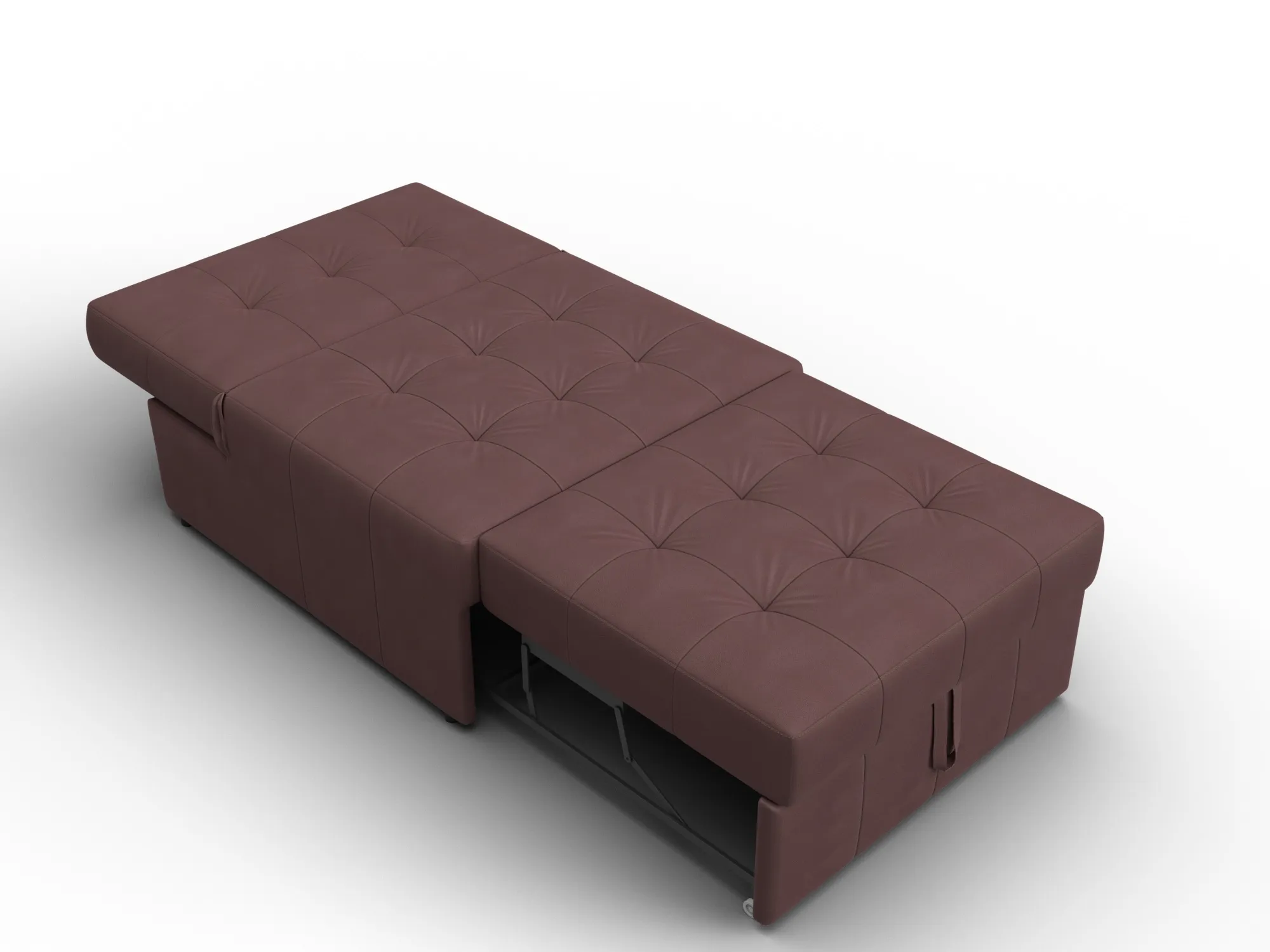 Кресло-кровать Лига-107 (80) ( JOLY 09 бордовый )