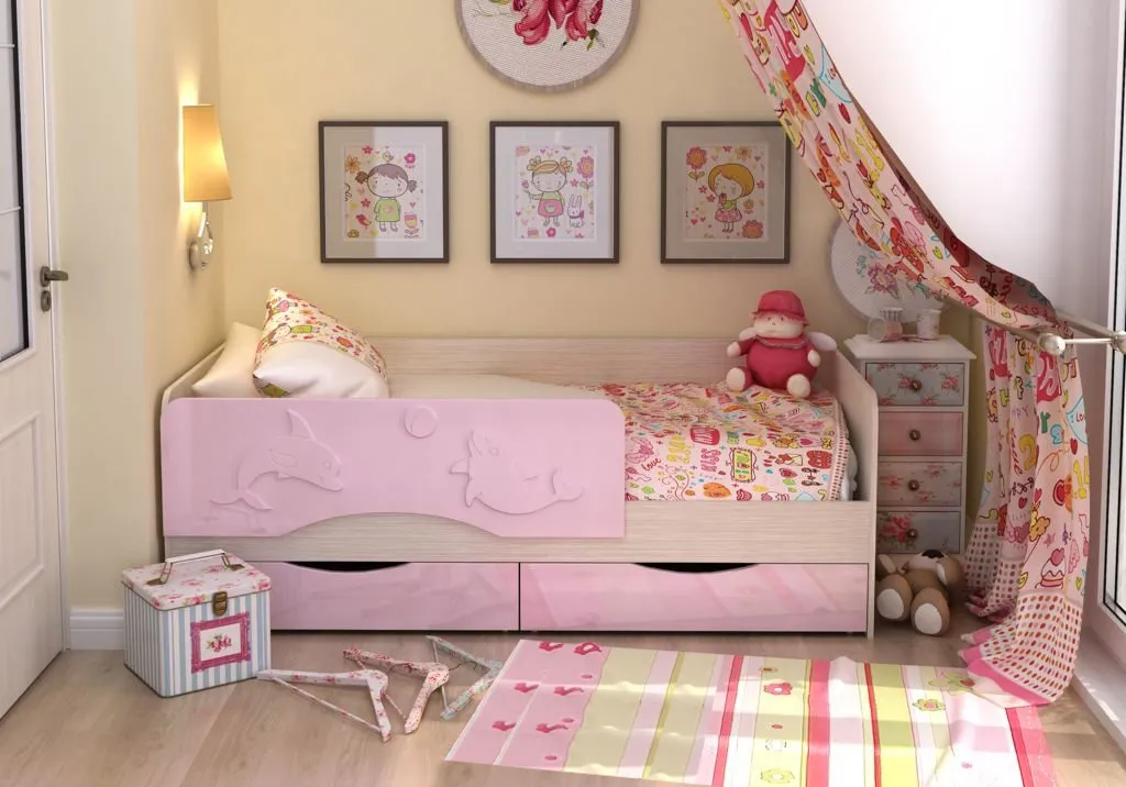 Детская кровать Дельфин