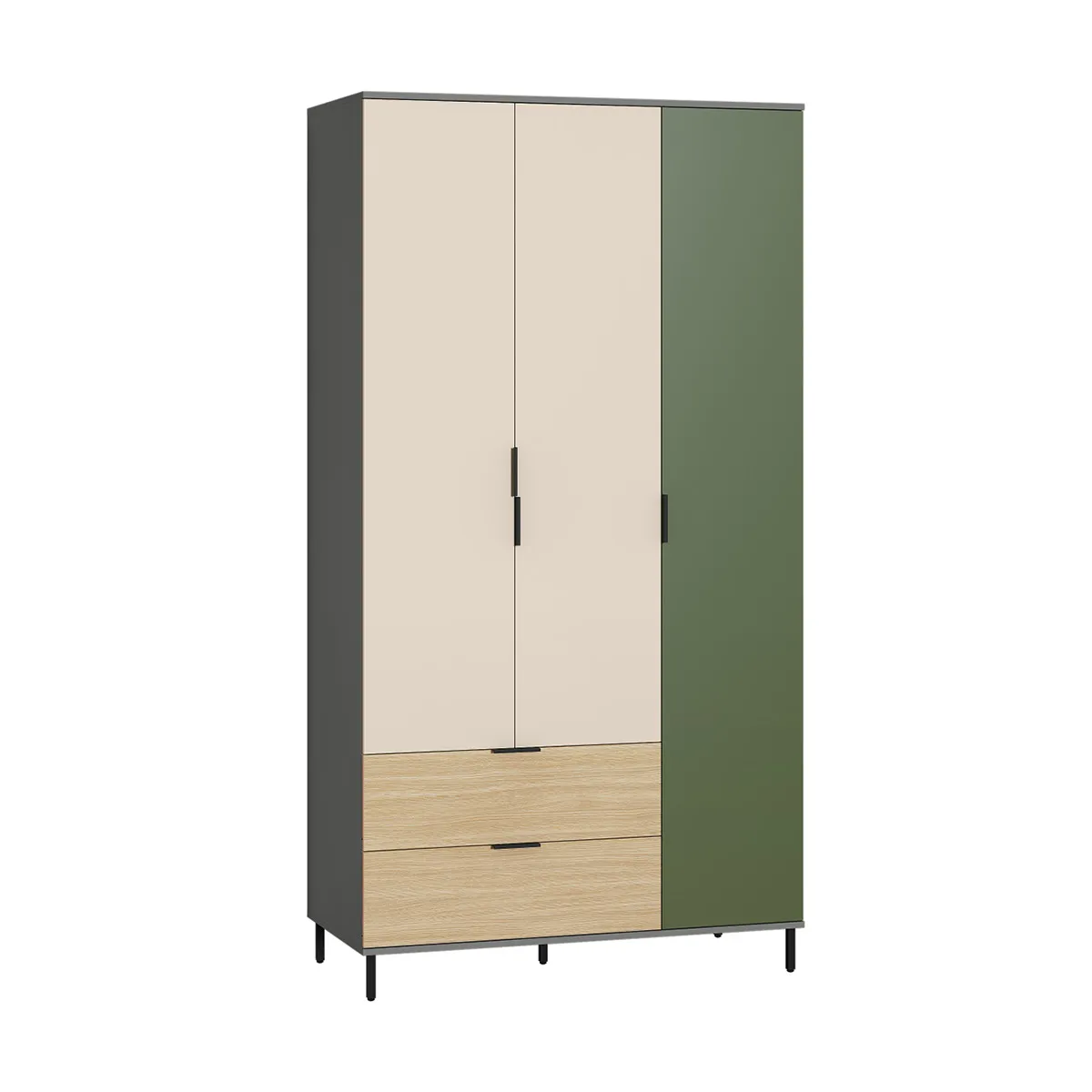 Шкаф Марвэл 16.317.03 Темно - серый