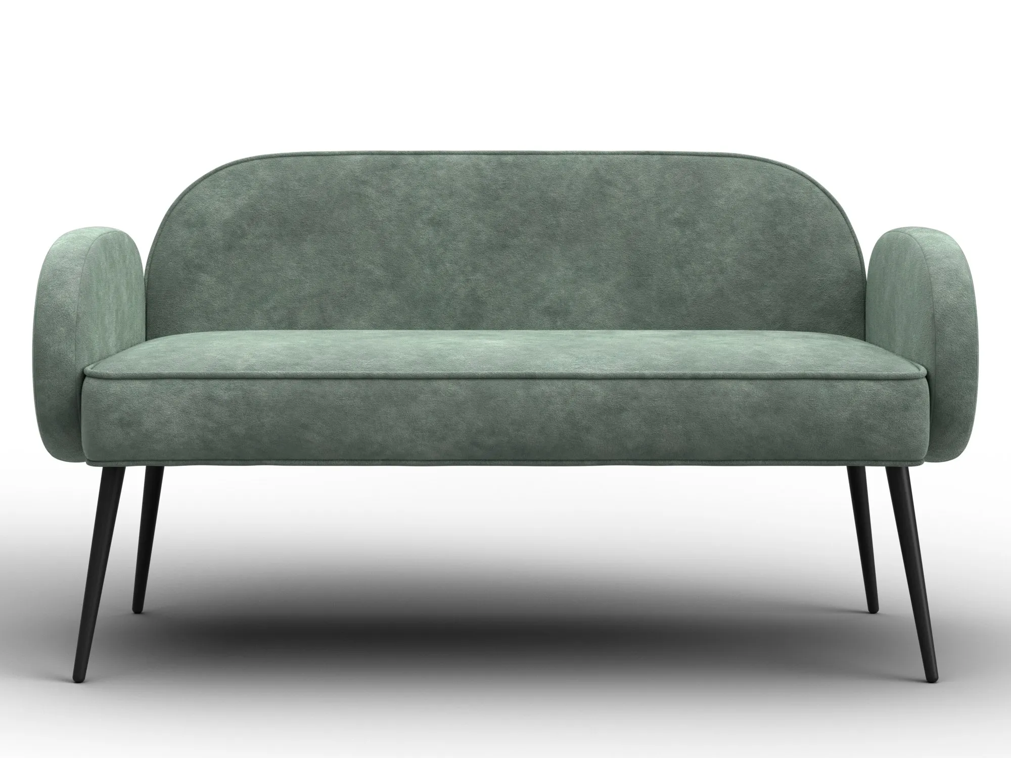 Диван прямой Лига-086 ( BRUT 08 зеленый )