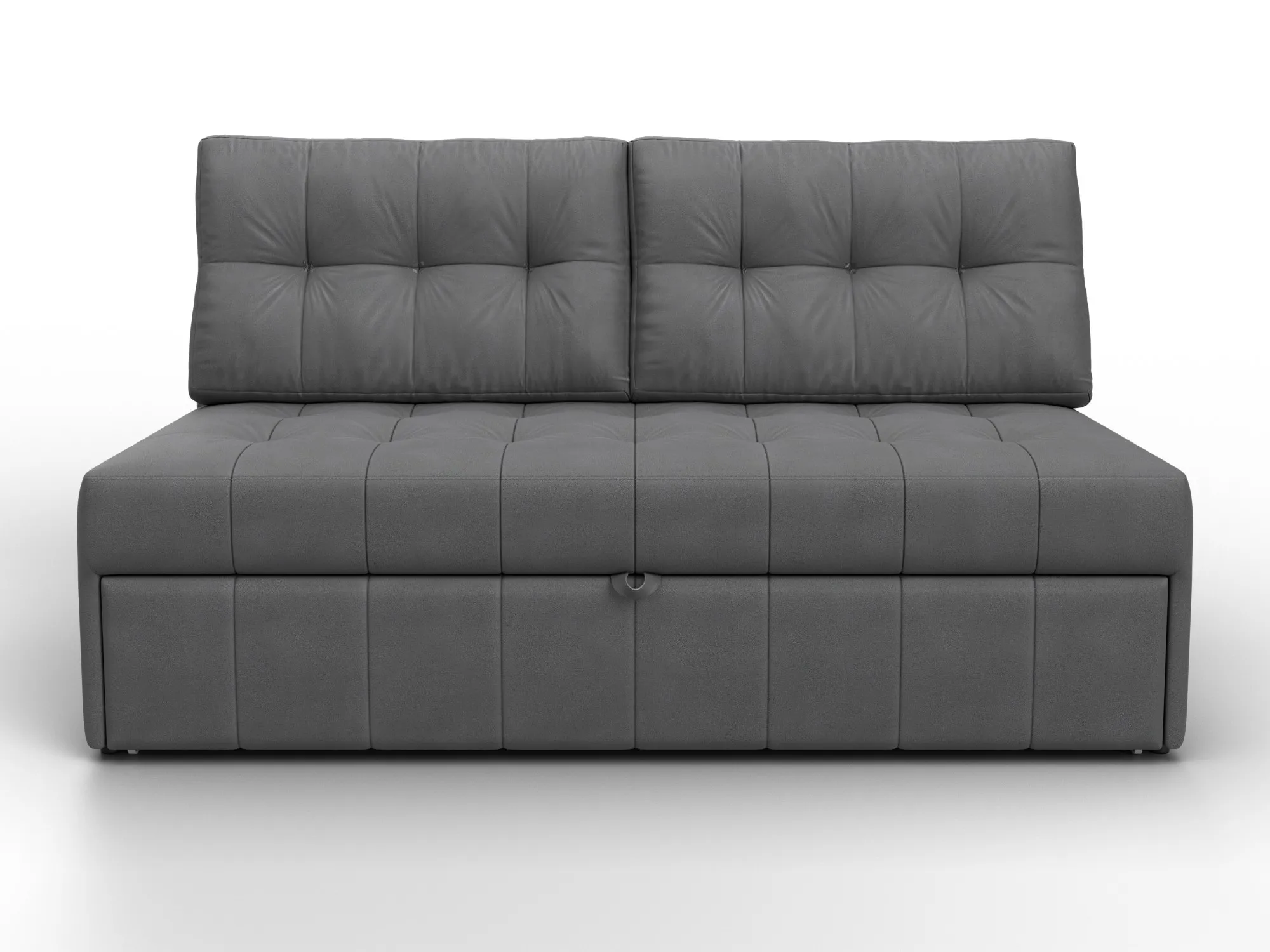 Диван прямой Лига-107 (140) ( JOLY 13 серый )