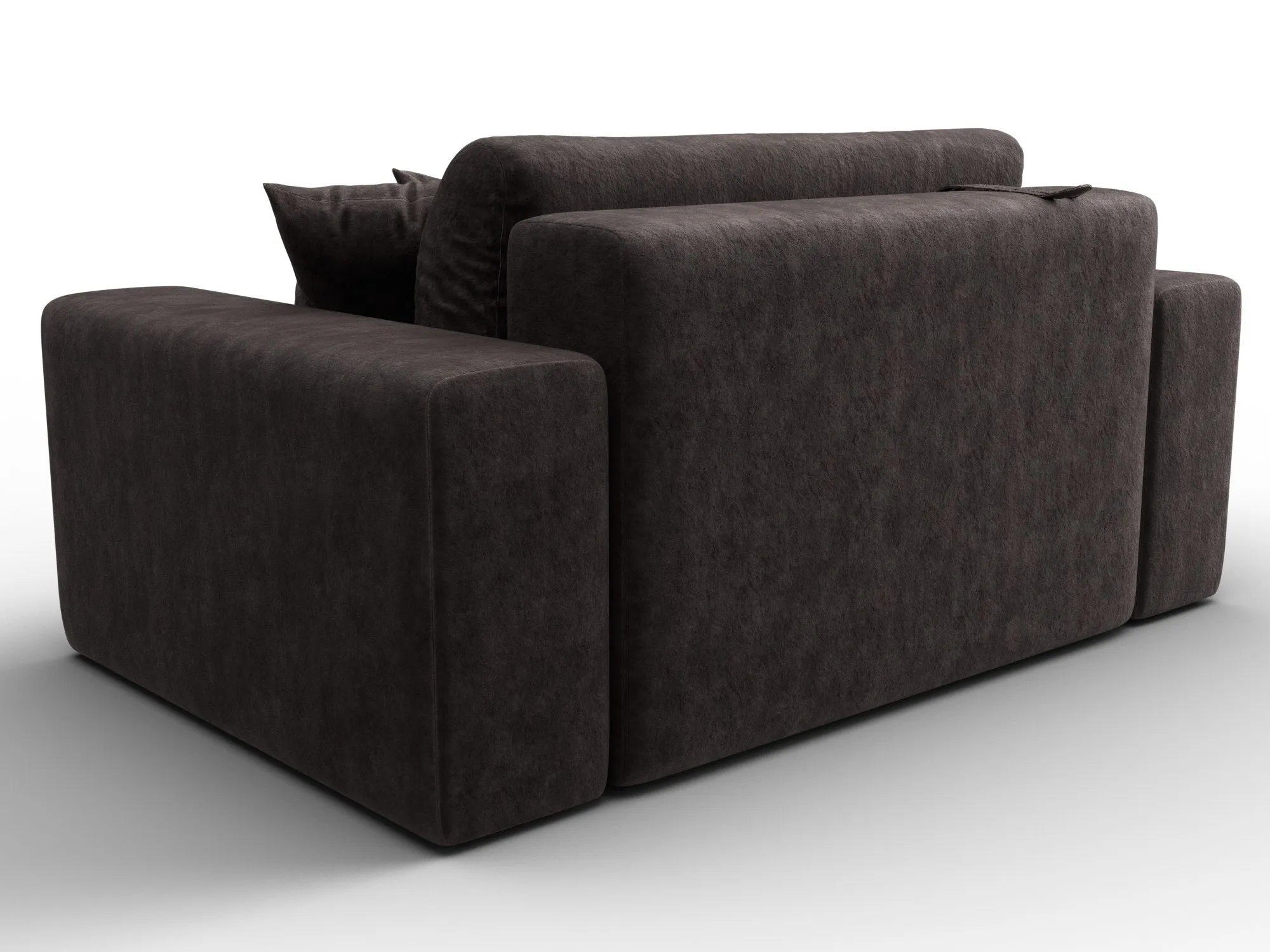 Кресло Лига-036 НПБ ( BRUT 17 коричневый )