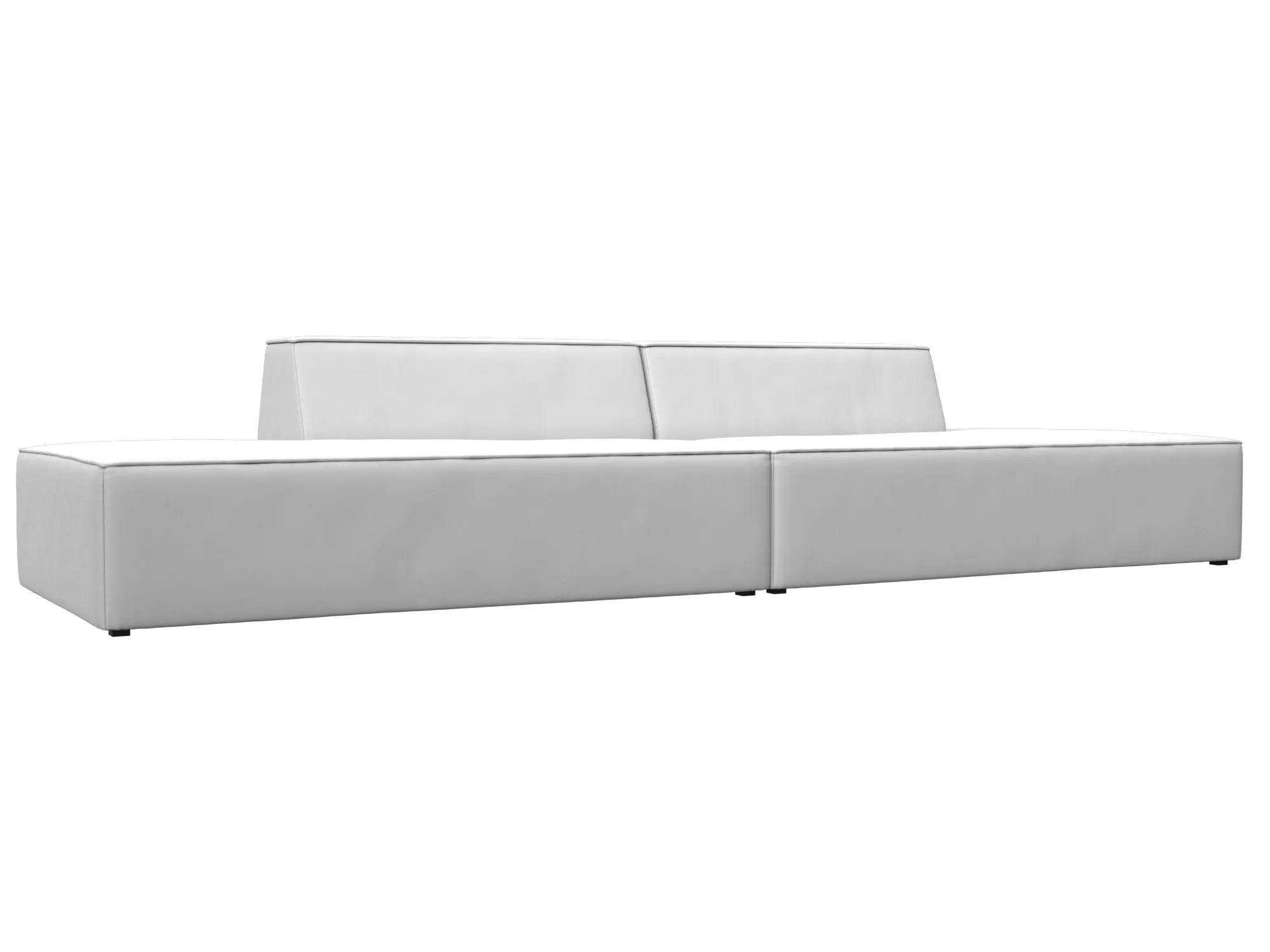 Диван прямой модульный Монс лофт ( GRIFON 01 белый )