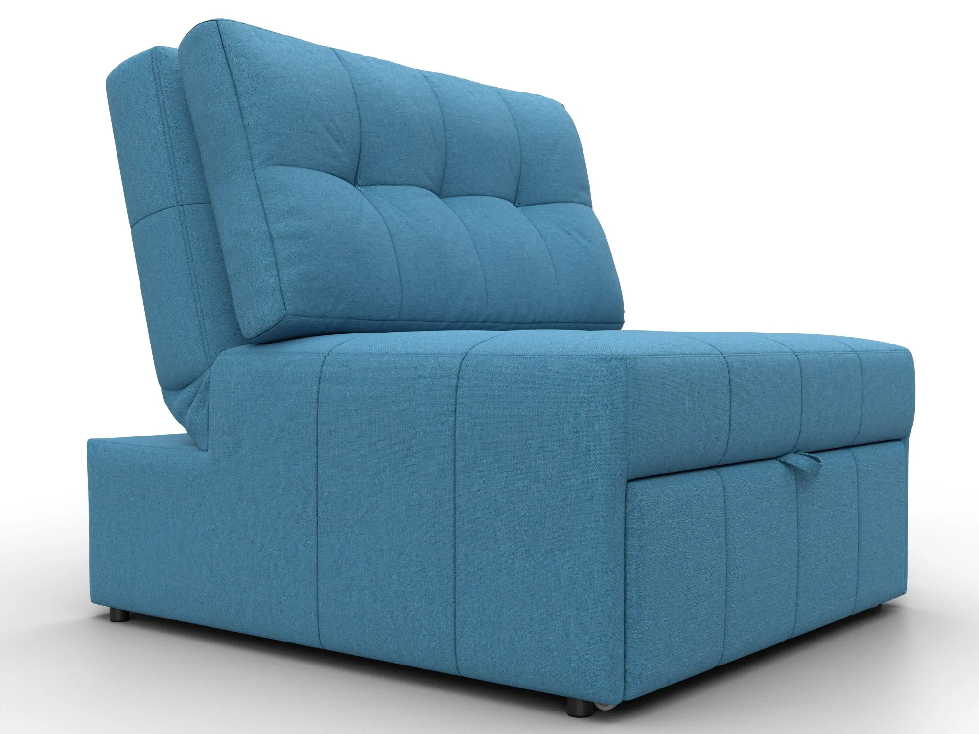 Кресло-кровать Лига-107 (80) ( Амур 10 голубой )