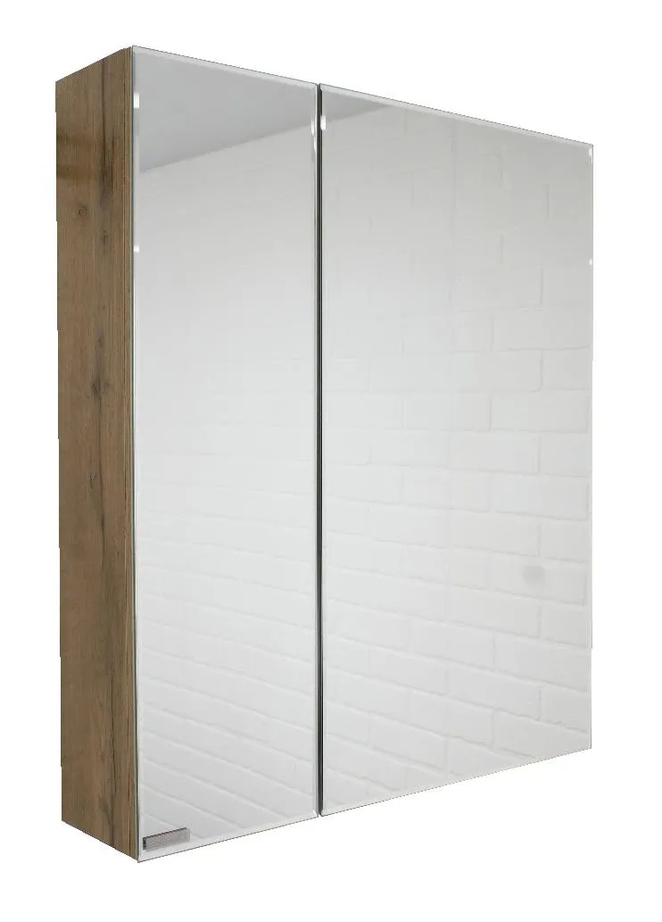 Шкаф-зеркало Bruno 60 левый/правый Домино