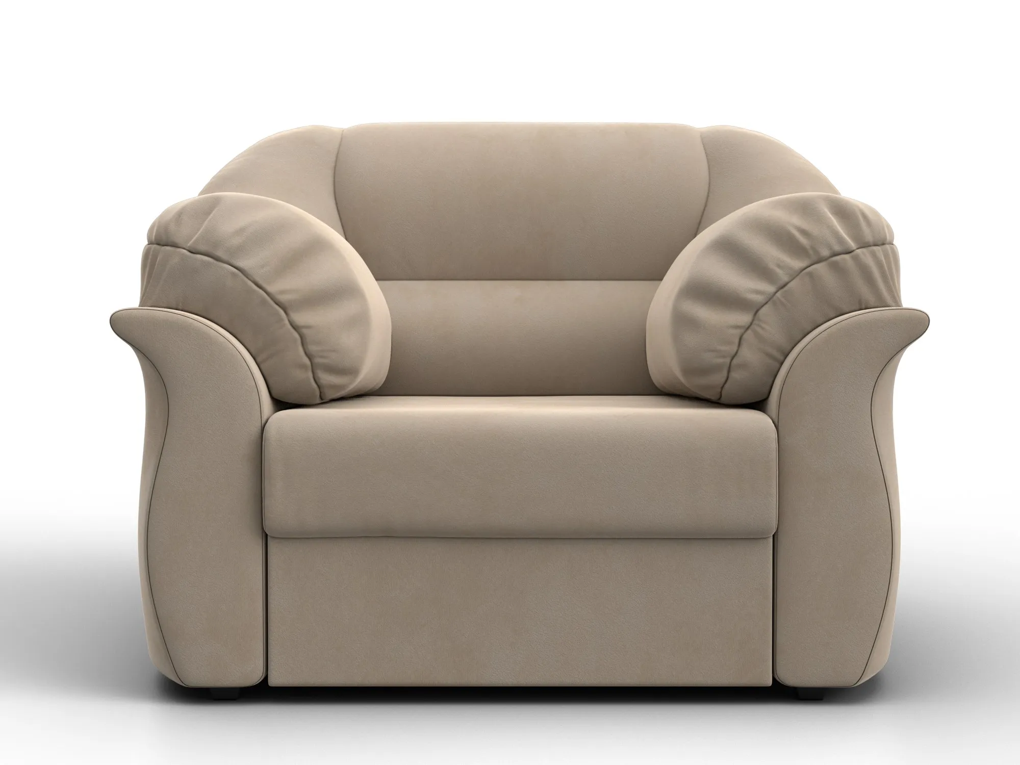 Кресло Карнелла ( SEVEN 729 бежевый )