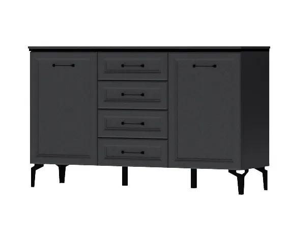 Комод К-3 Шарм  Антрацит