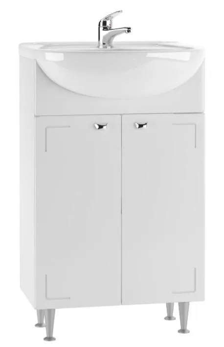 Тумба под умывальник "Уют 55 Классик" без ящика Айсберг